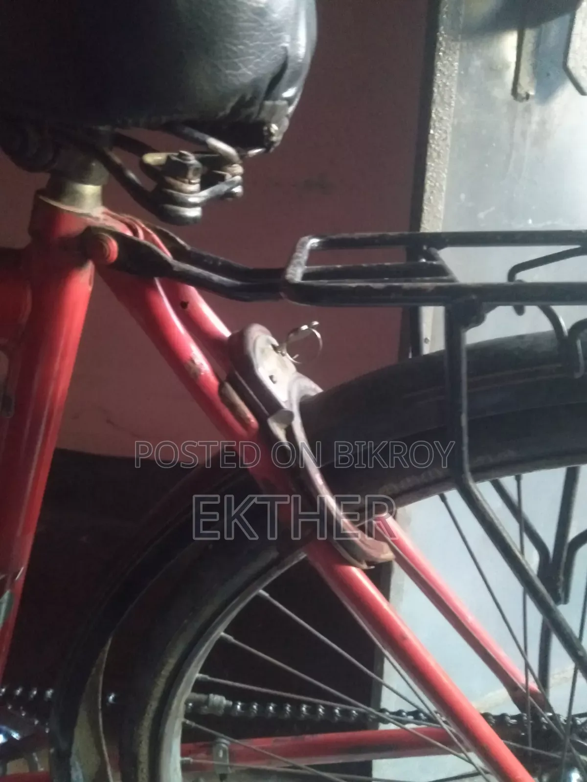 Running bicycle, everything is OK.