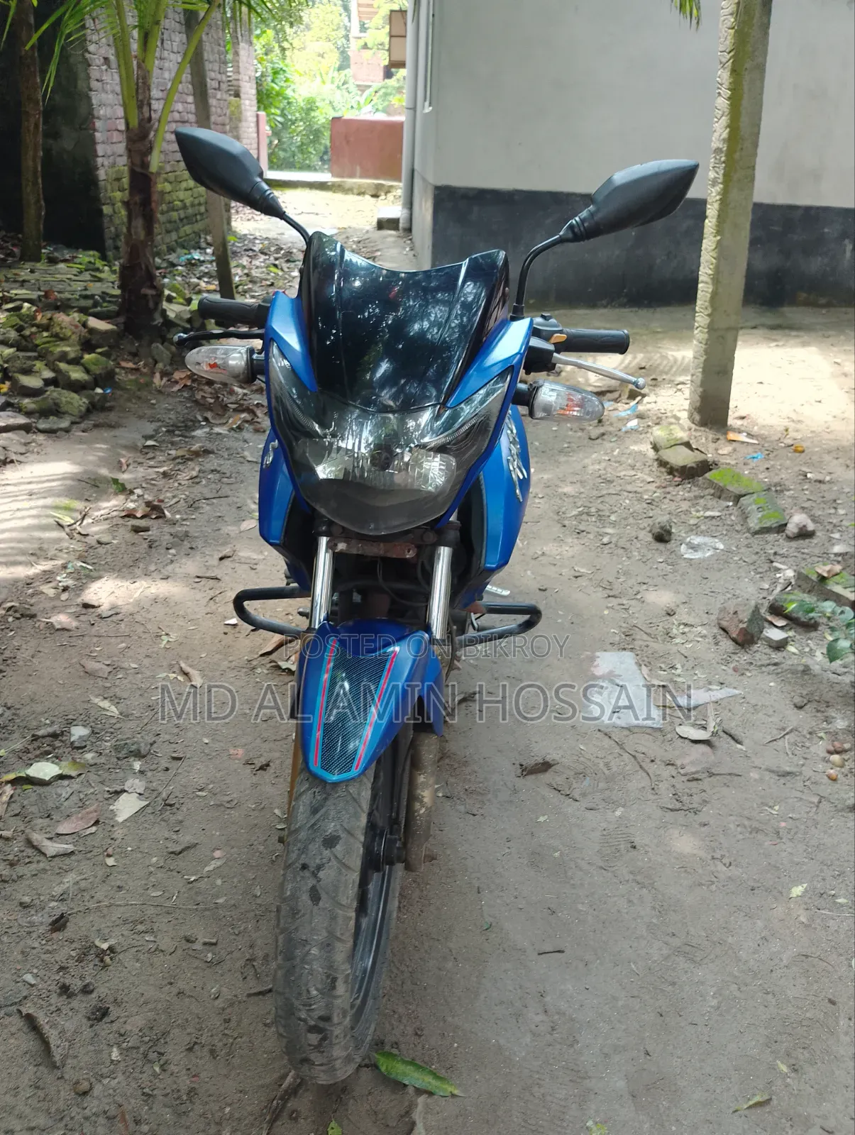 TVS Apache RTR 160 2V 2017 Blue