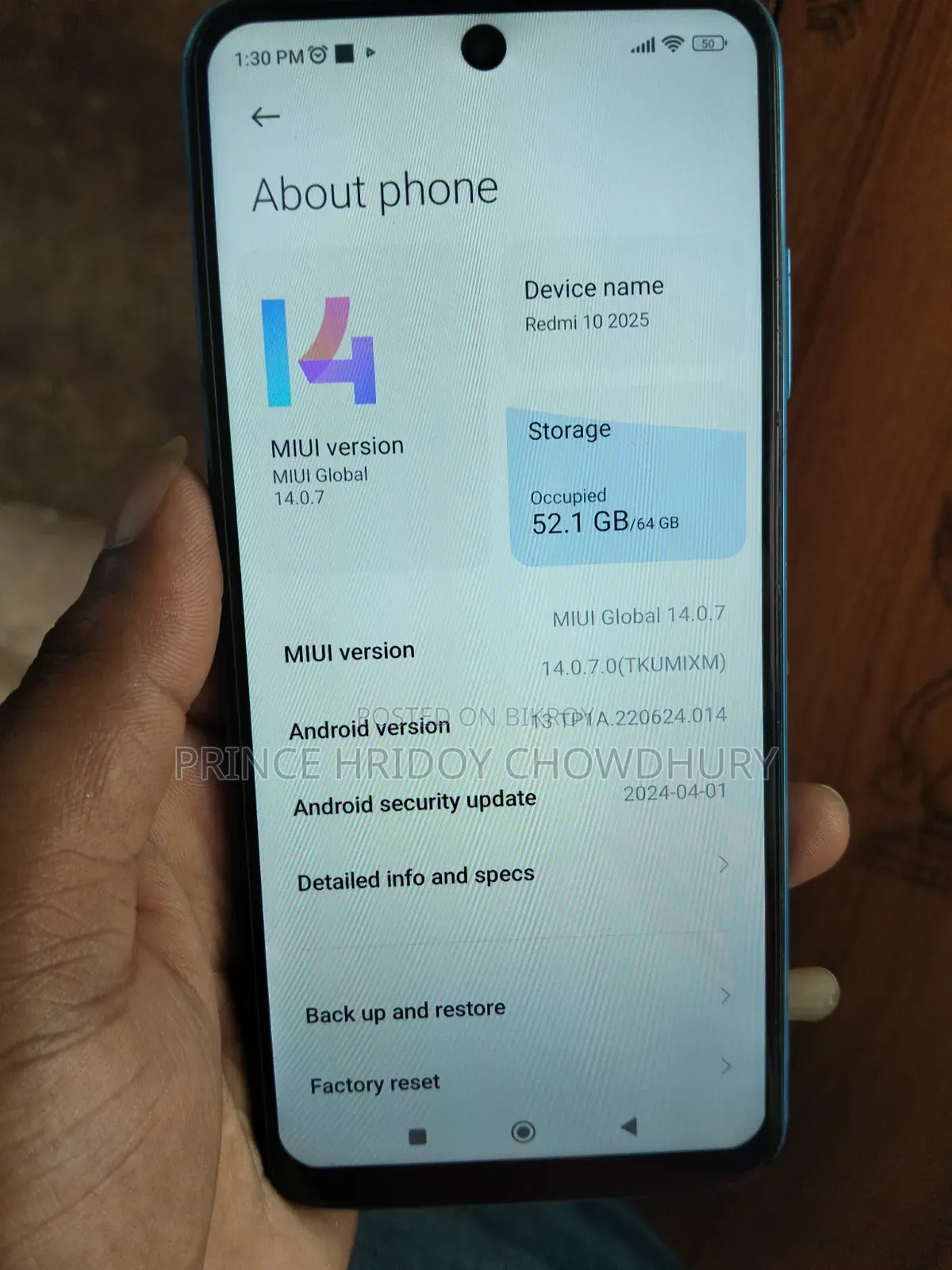 Xiaomi Redmi 10 64 GB Purple