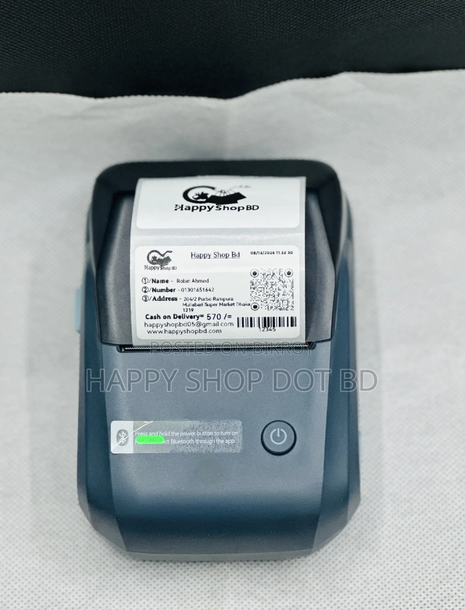 NIIMBOT B1 Mini Thermal Printer, Bluetooth Thermal Label Printer