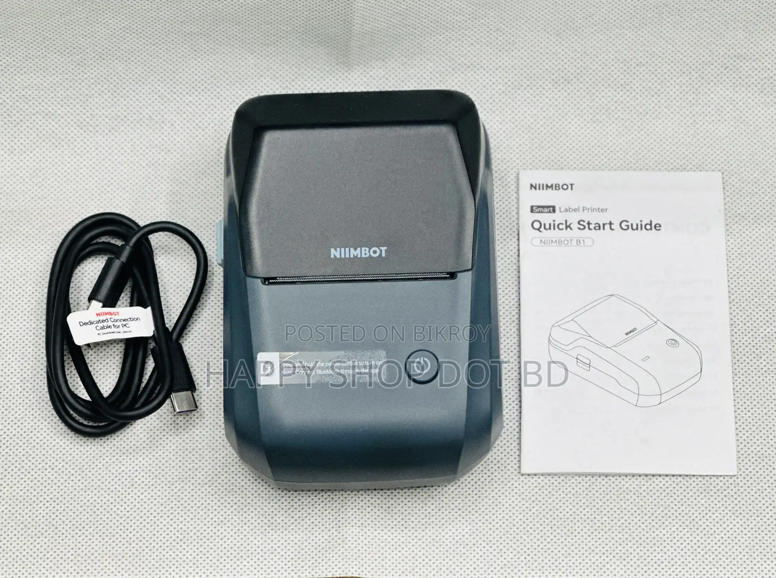 NIIMBOT B1 Mini Thermal Printer, Bluetooth Thermal Label Printer