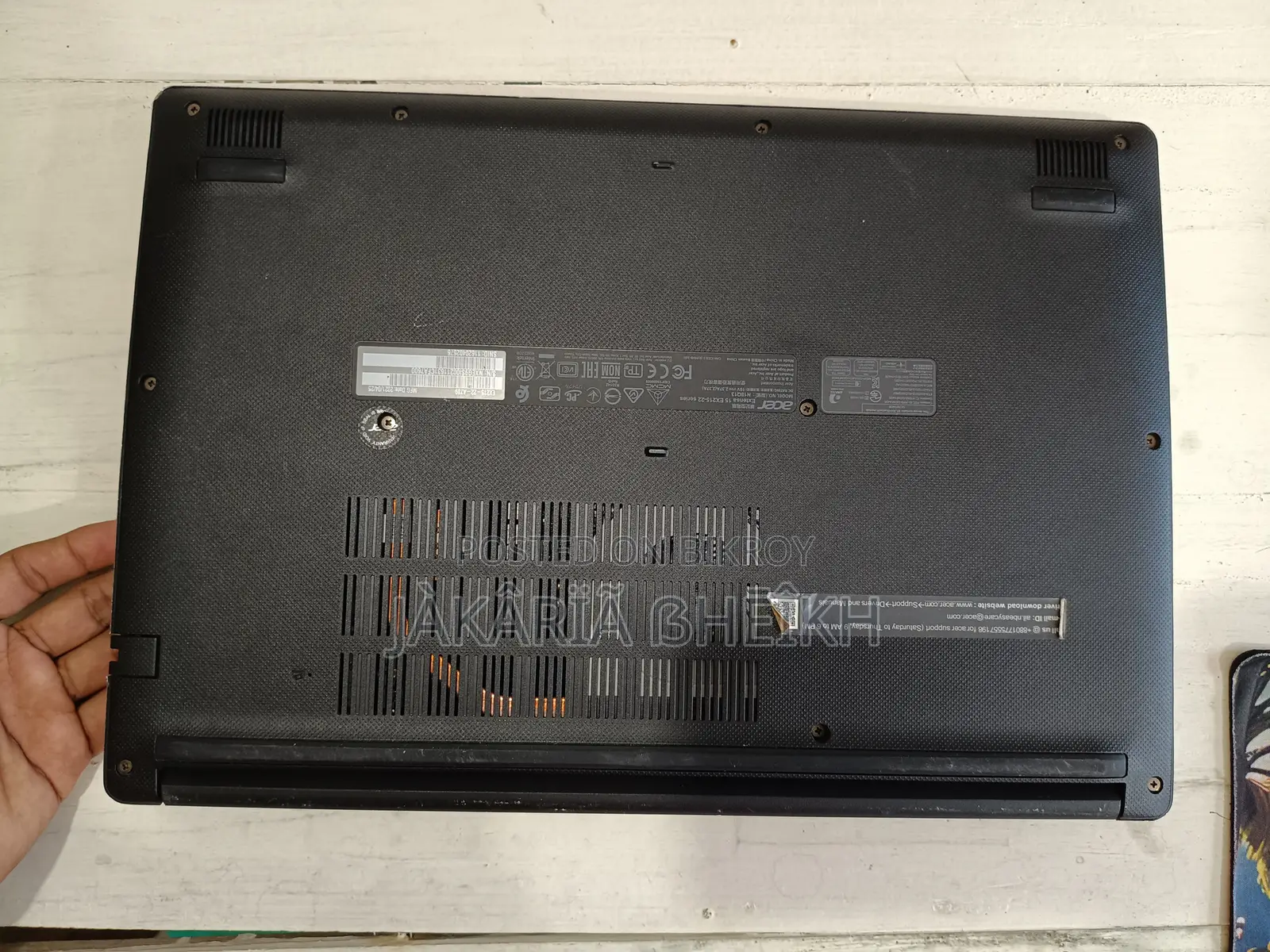 ল্যাপটপ Acer Extensa 15 8GB AMD HDD+SSD 1.5T