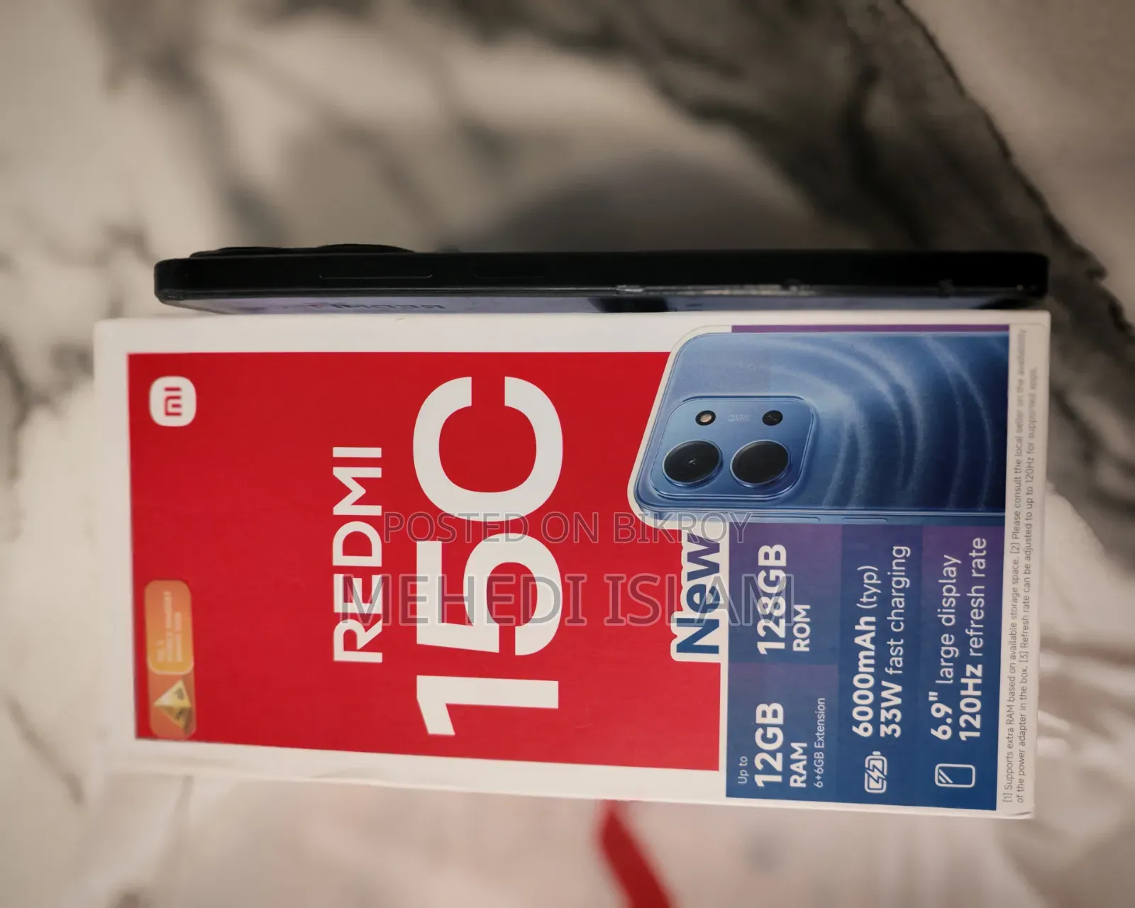 Xiaomi Redmi 15C 128 GB Black