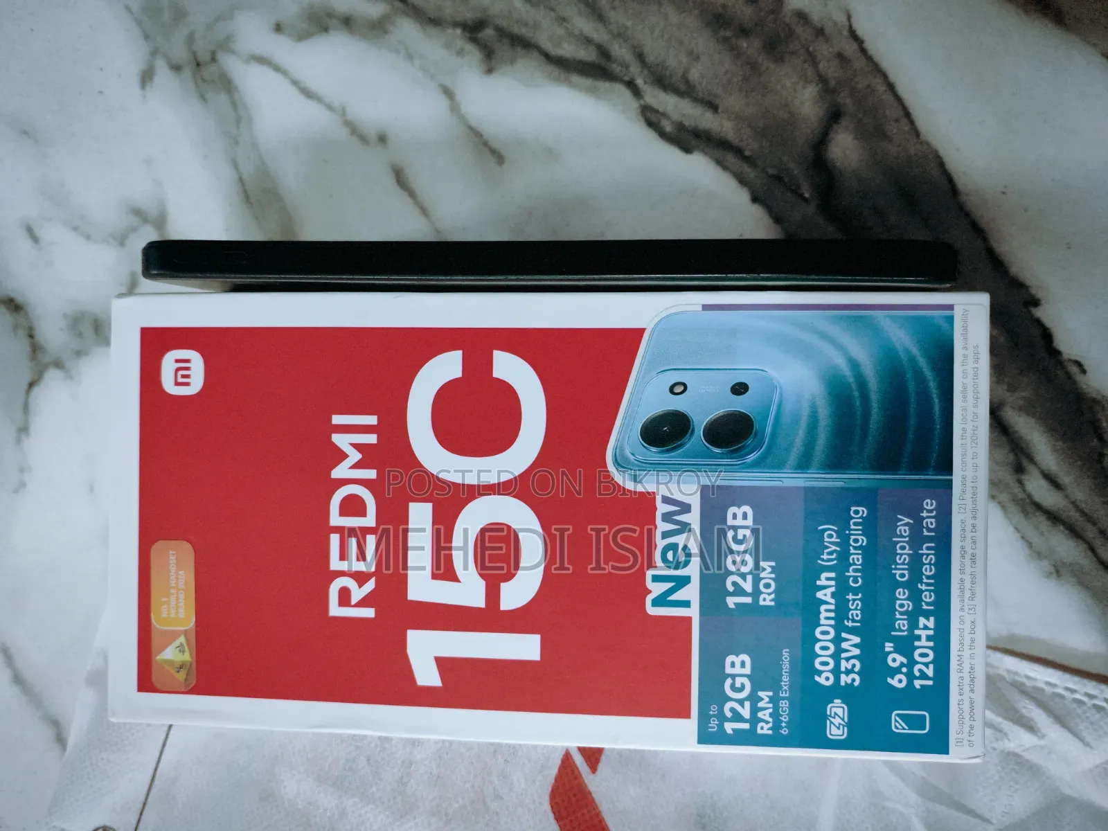 Xiaomi Redmi 15C 128 GB Black