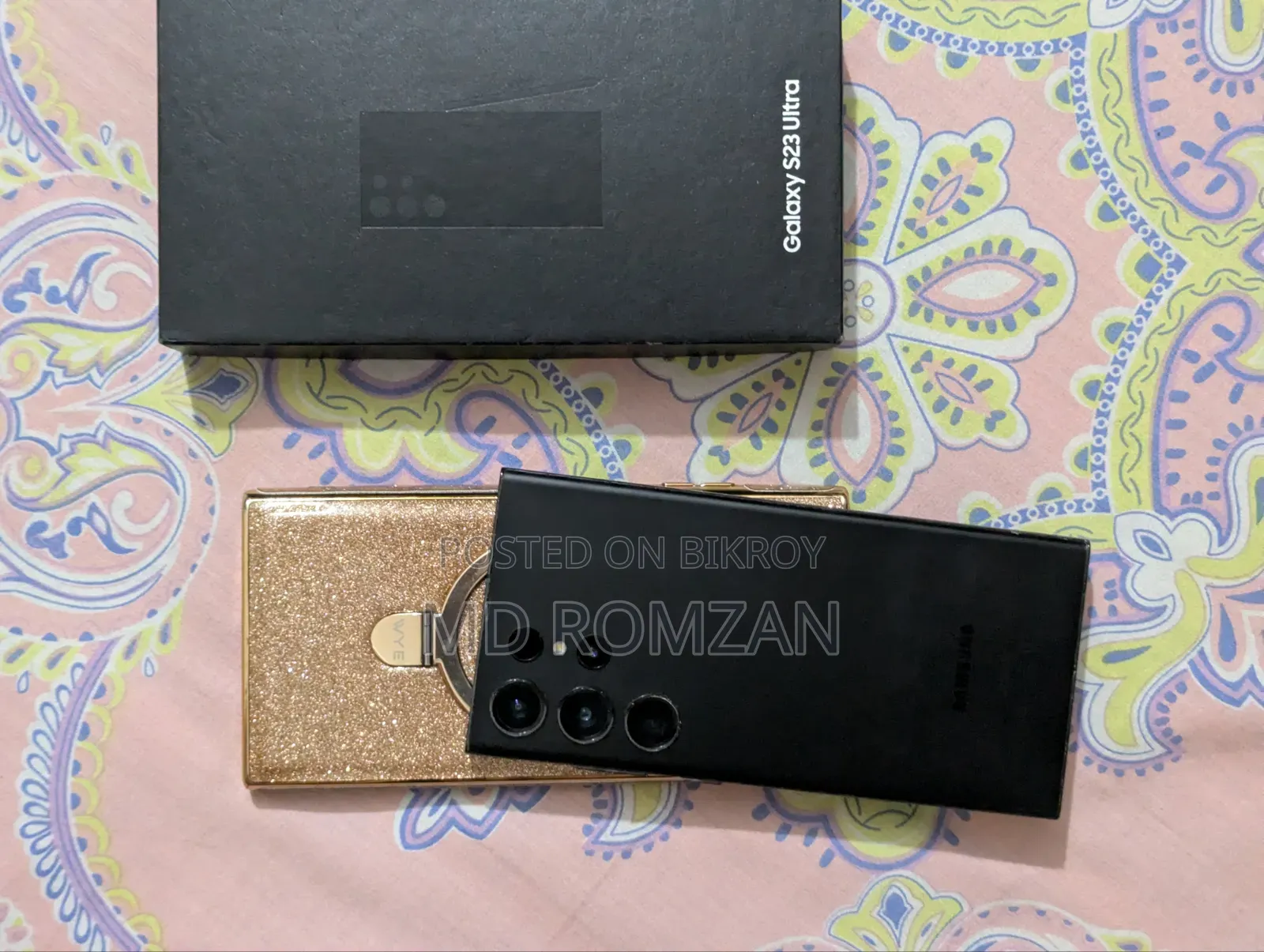 স্যামসাং গ্যালাক্সি এস২৩ আল্ট্রা ২৫৬ জিবি ব্ল্যাক