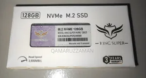 NVMe M.2 SSD 128 GB PCIe 4.0