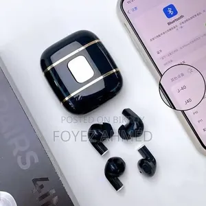 J40 V5.4 Wireless 4-in-1 Earbuds: 2 Pairs of Earbuds in One Case!