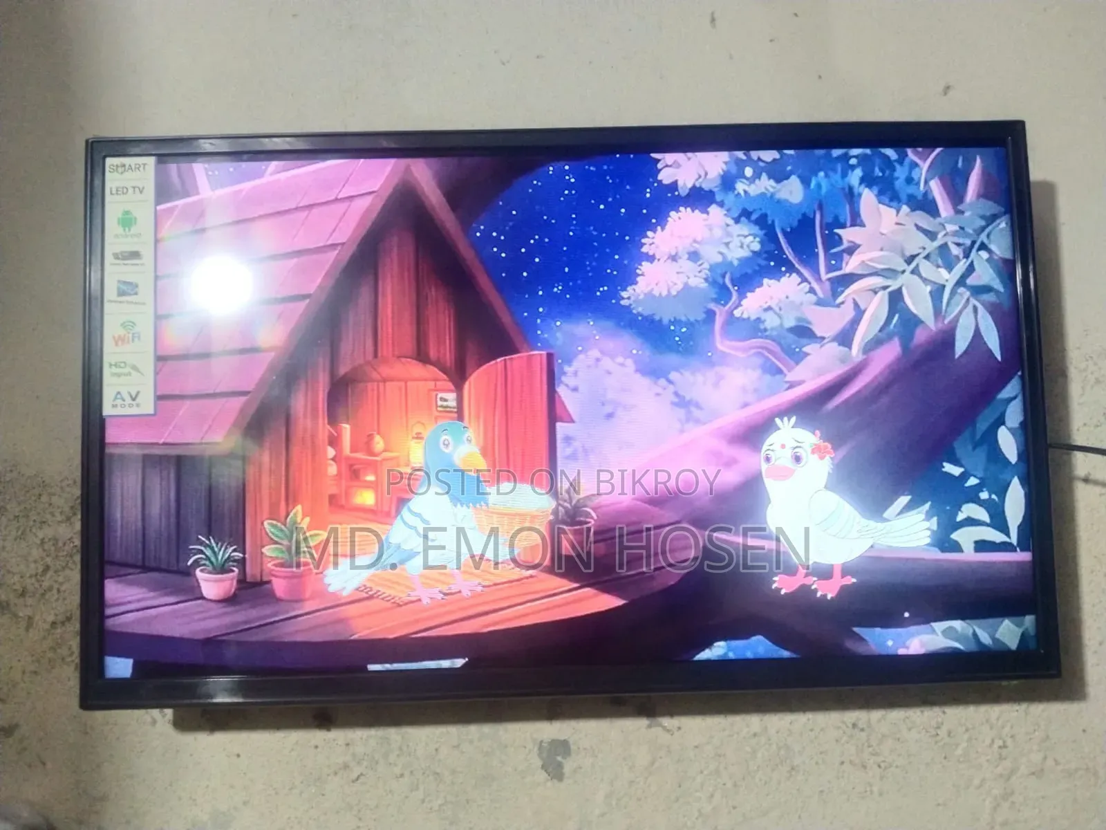 I will sell a Kilon 32 inch Android Voice Control TV.