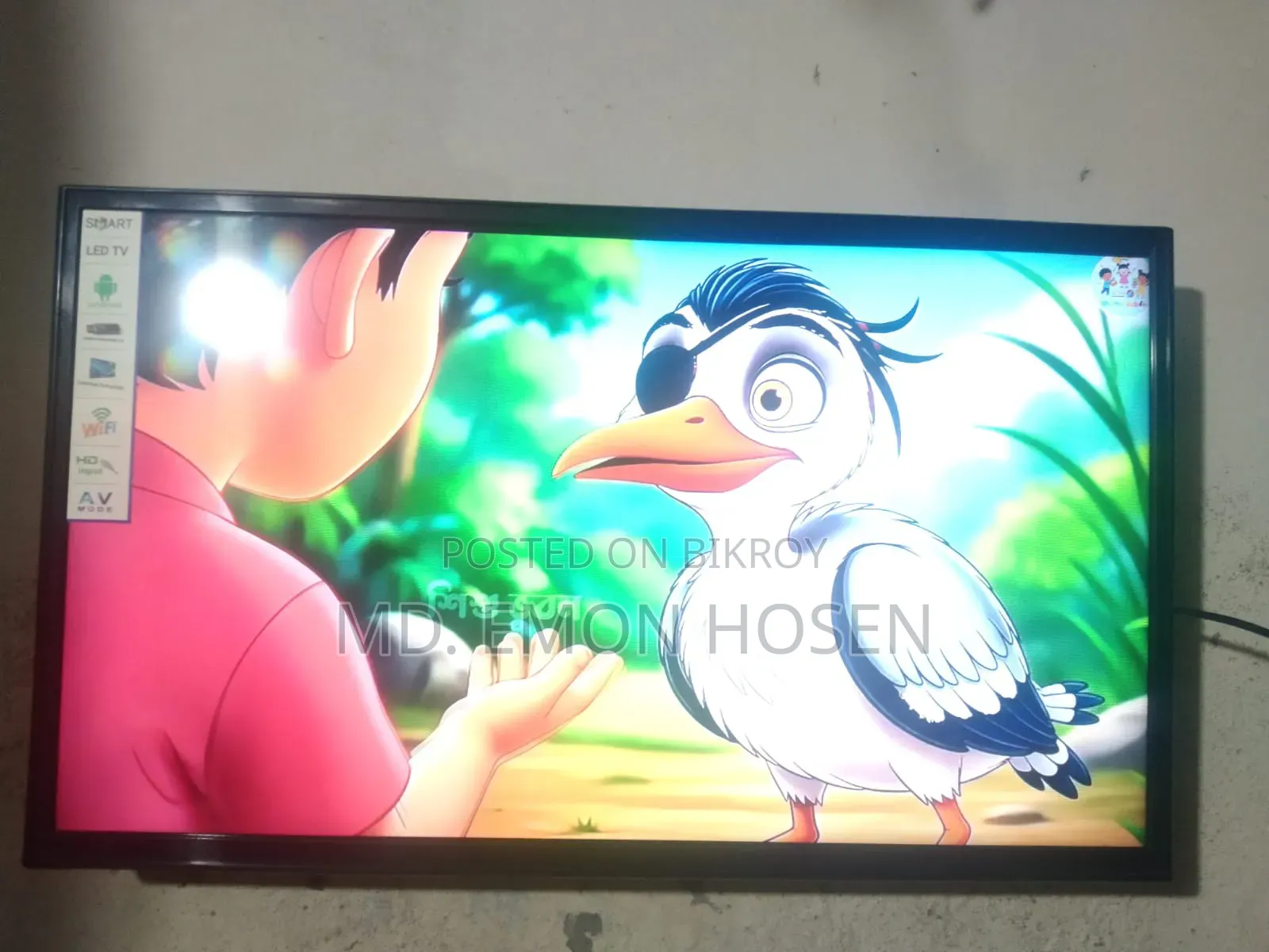 I will sell a Kilon 32 inch Android Voice Control TV.