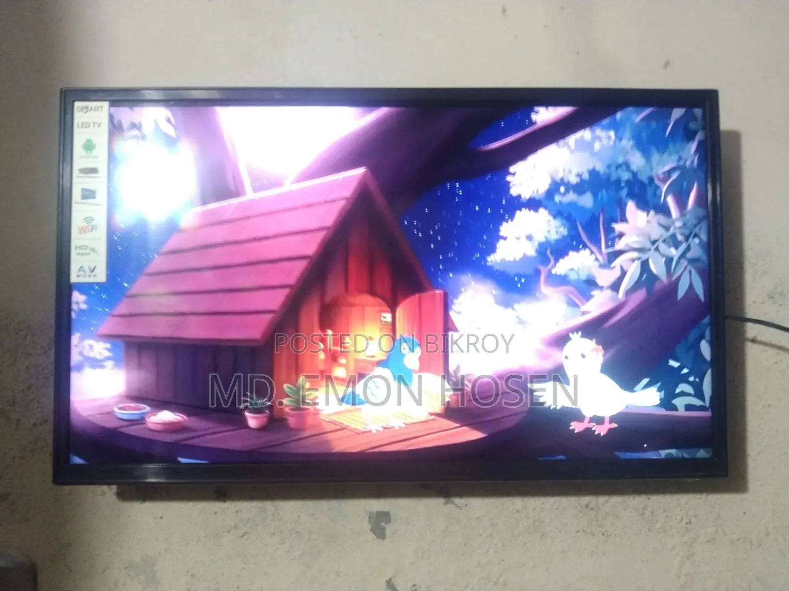 I will sell a Kilon 32 inch Android Voice Control TV.