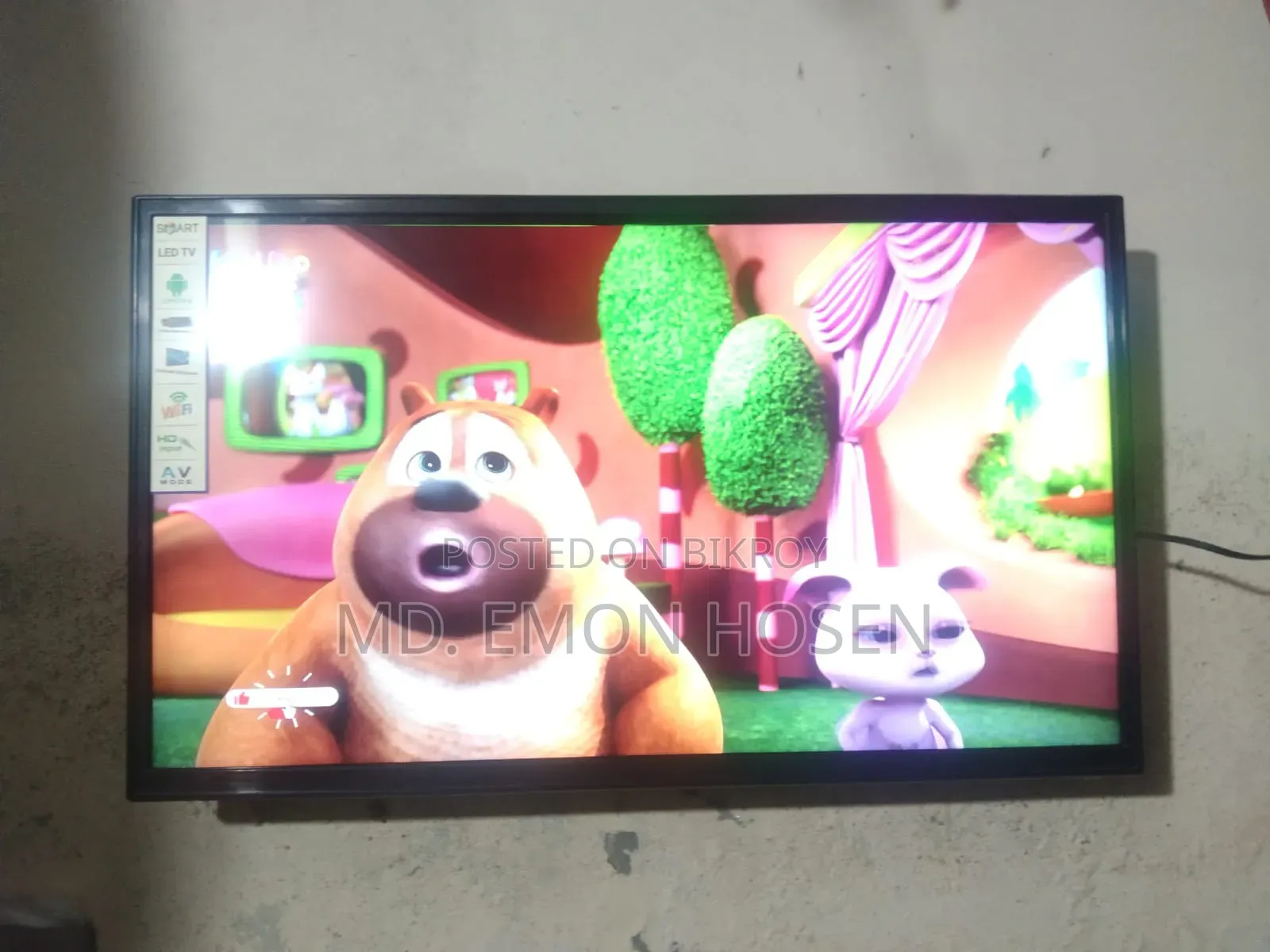 I will sell a Kilon 32 inch Android Voice Control TV.