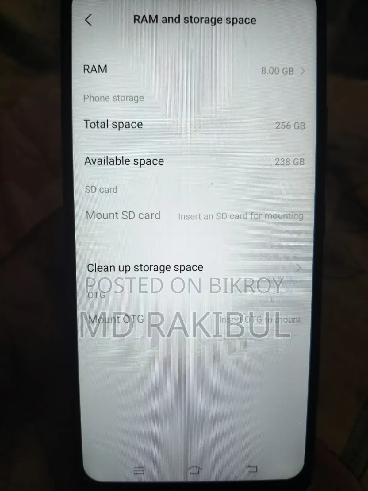 Vivo Y17 256 GB
