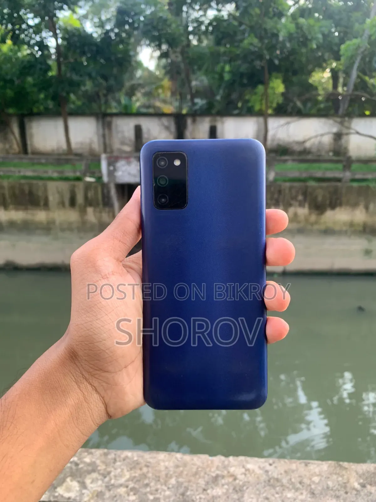 নতুন স্যামসাং গ্যালাক্সি এ০৩এস ৬৪ জিবি ব্লু