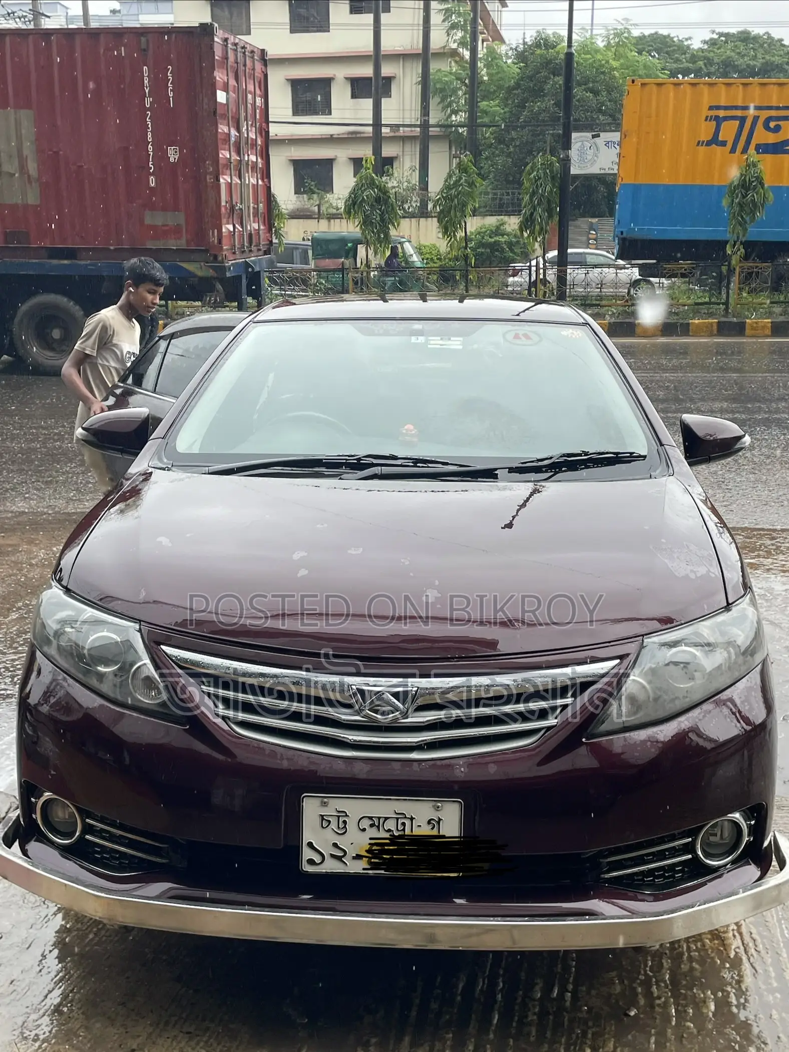 Toyota Allion 2008 Red