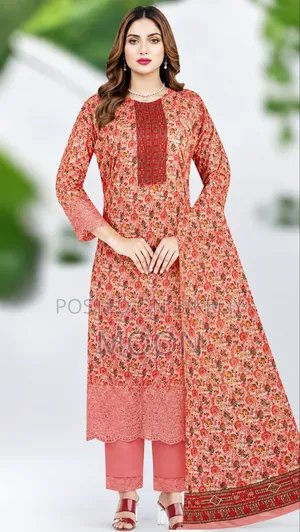 Mashal Cutwork Three Piece