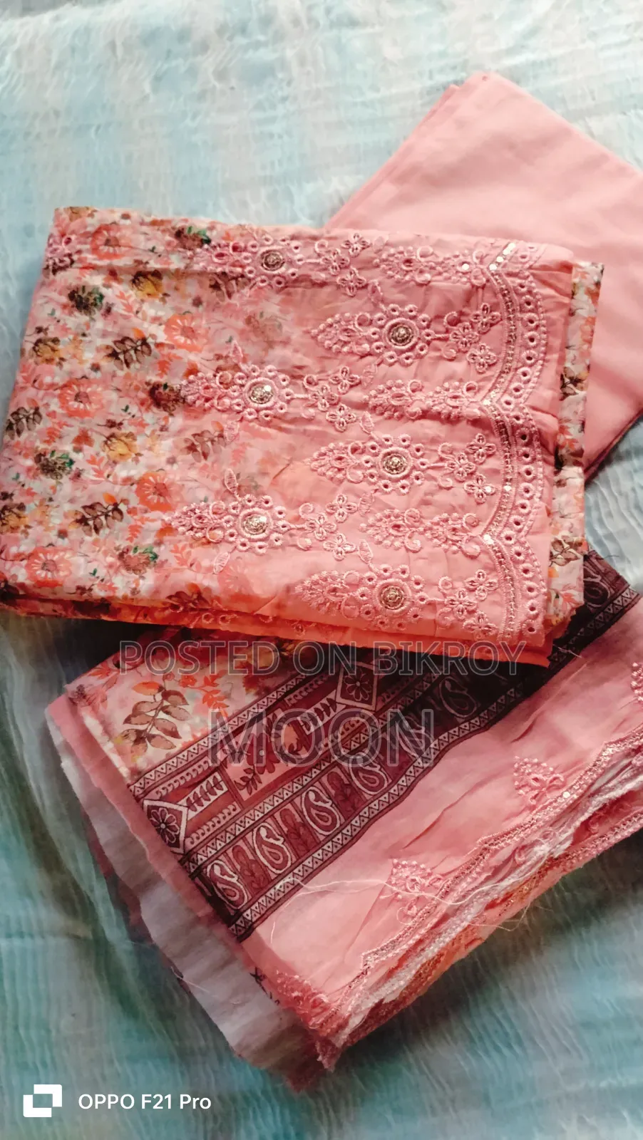 Mashal Cutwork Three Piece