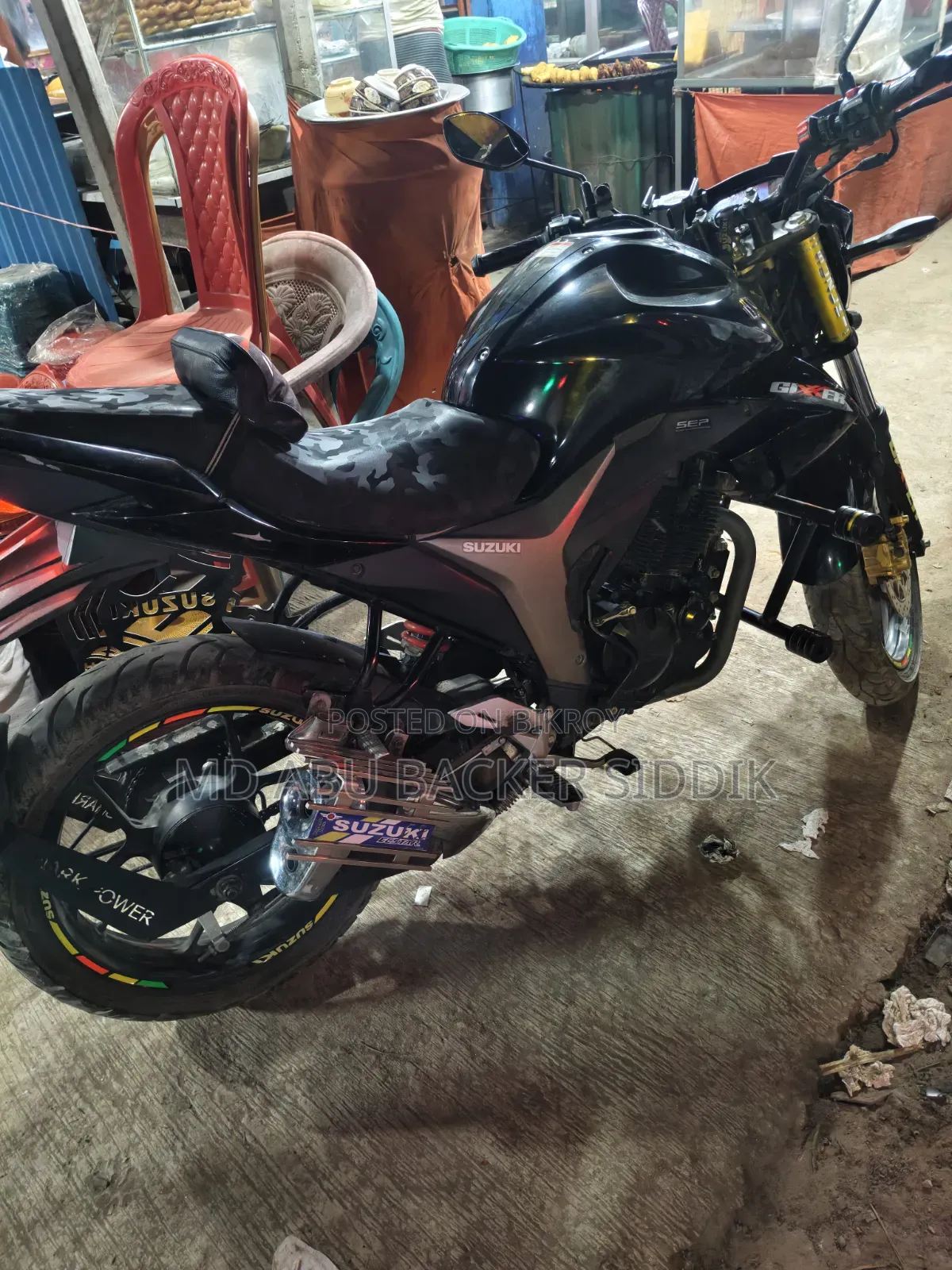 Suzuki Gixxer 2024 Black