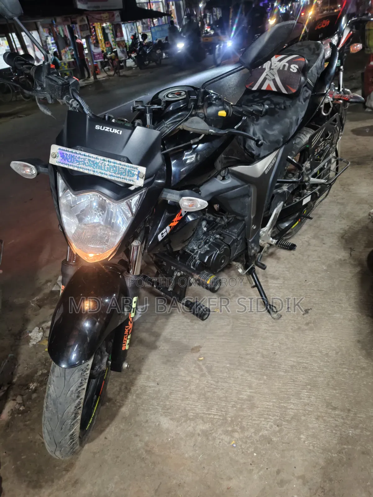 Suzuki Gixxer 2024 Black