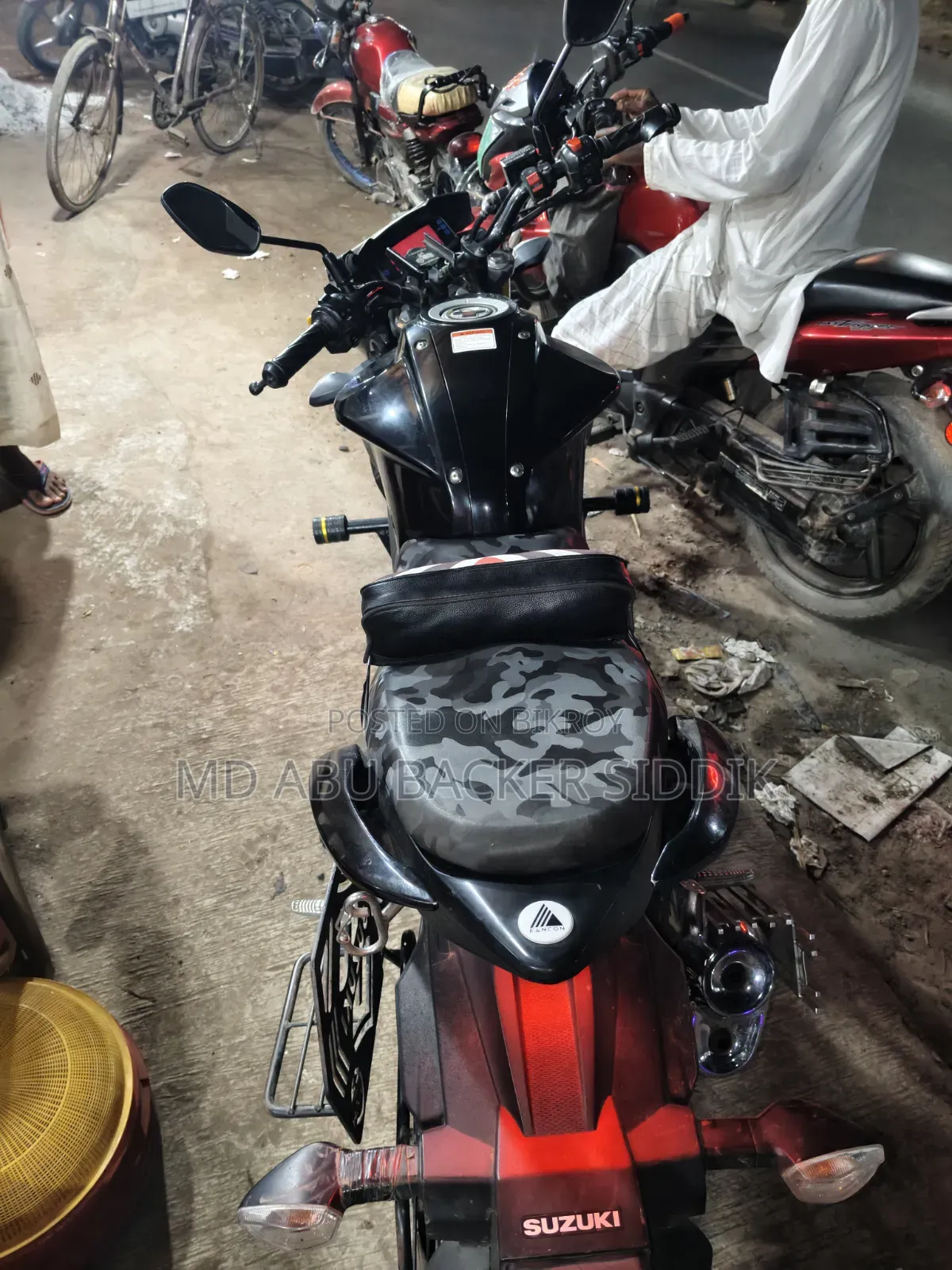 Suzuki Gixxer 2024 Black