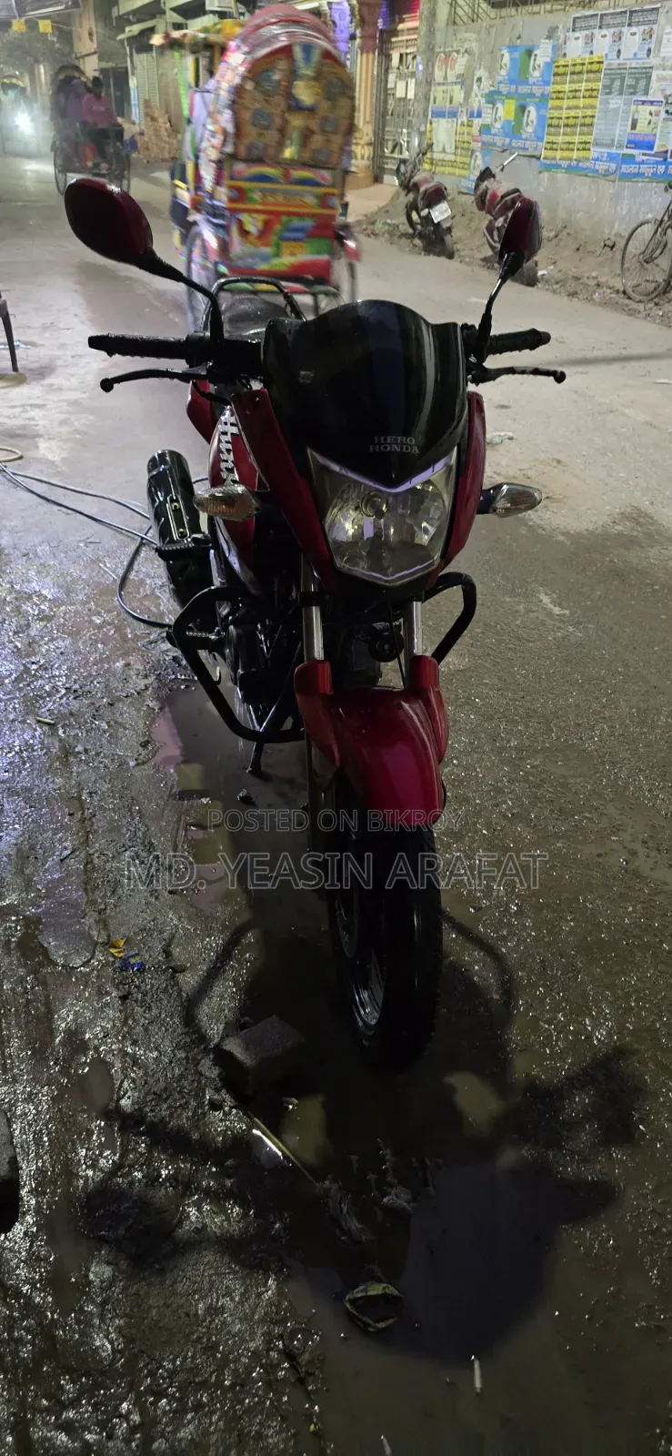Hero Hunk 150 2013 Red