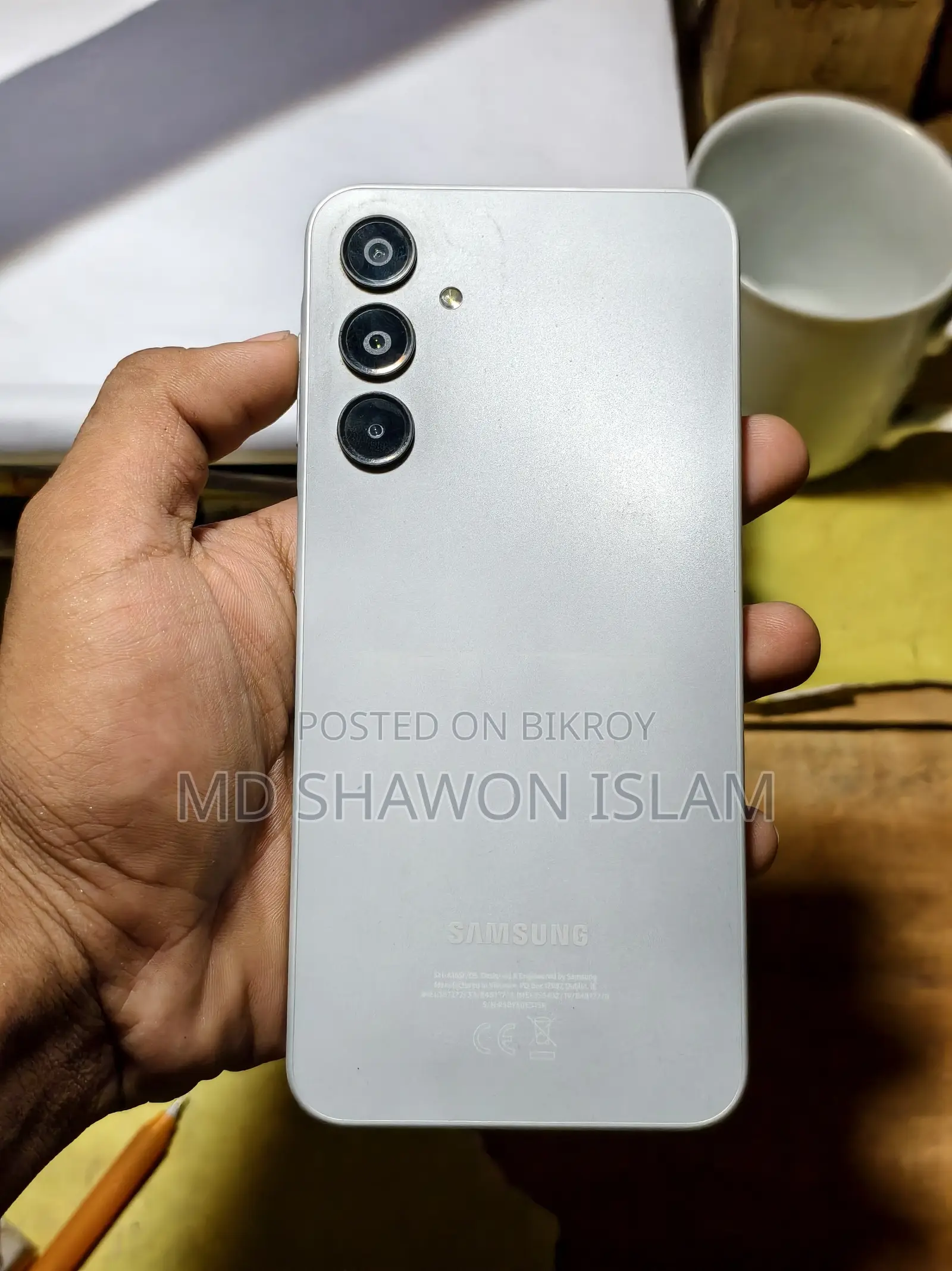 স্যামসাং গ্যালাক্সি এ১৬ ১২৮ জিবি ধূসর