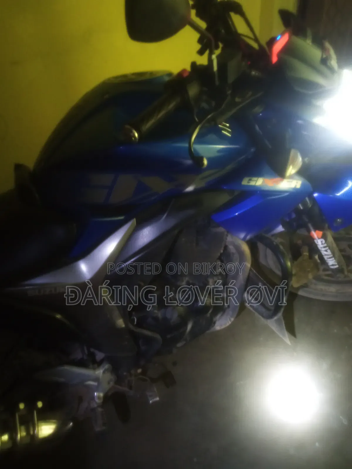 Suzuki Gixxer 2022 Blue