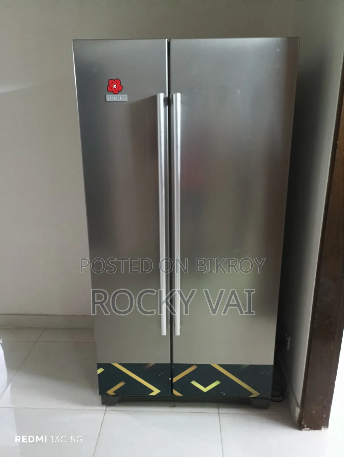 This fridge will be sold
