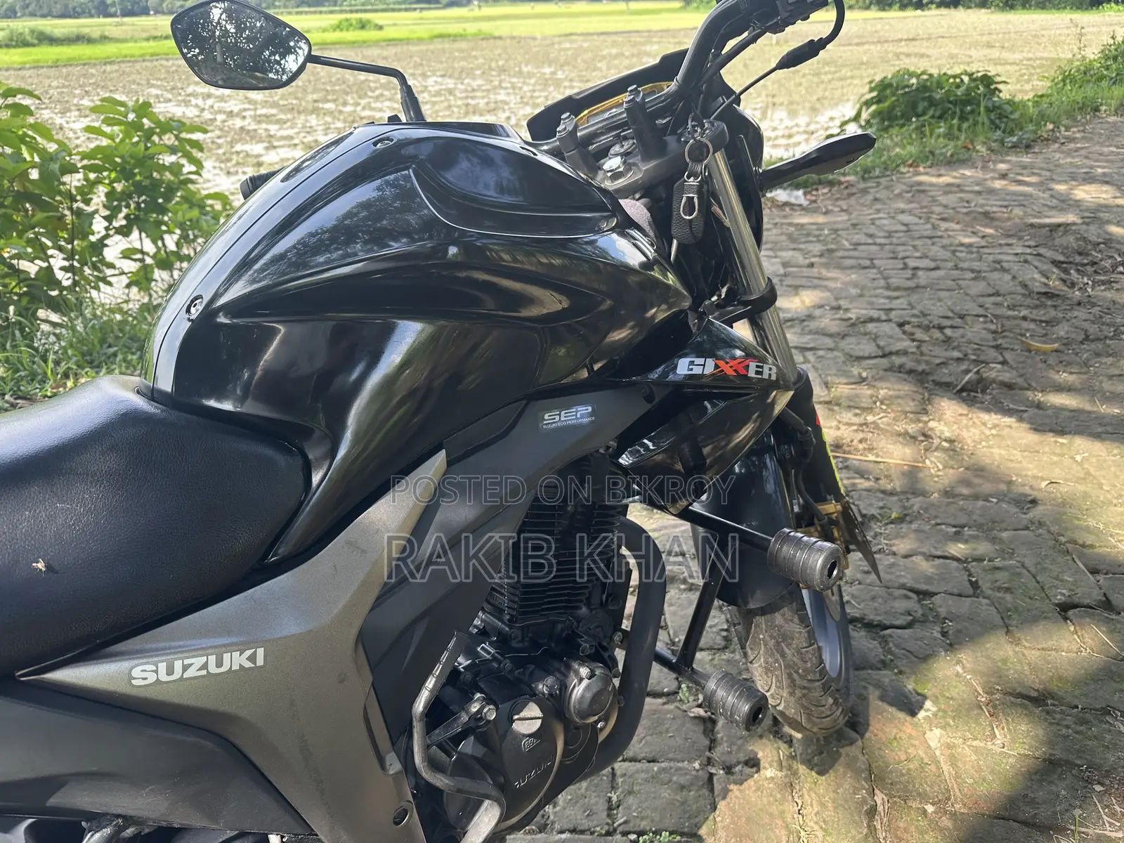 Suzuki Gixxer 2024 Black