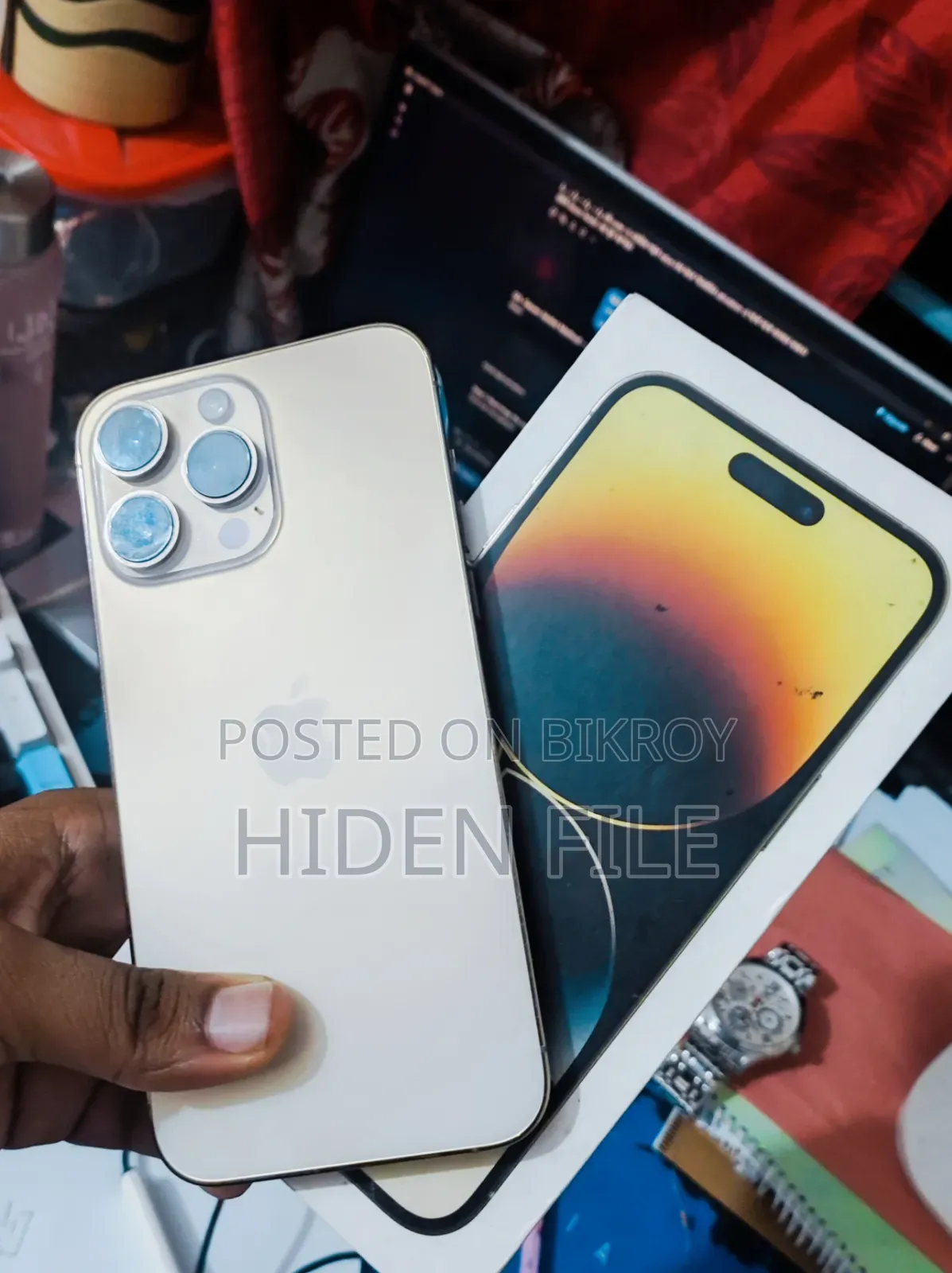 অ্যাপল আইফোন ১৪ প্রো ম্যাক্স ১২৮ জিবি গোল্ড