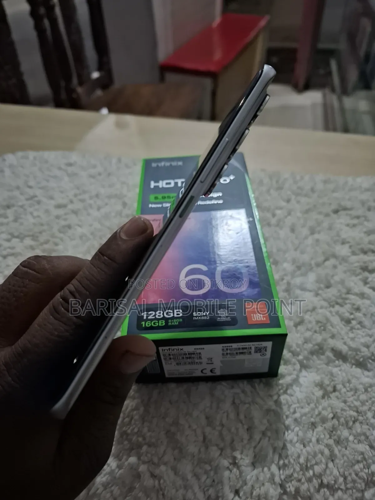 Infinix Hot 60 Pro+ 128 GB Silver