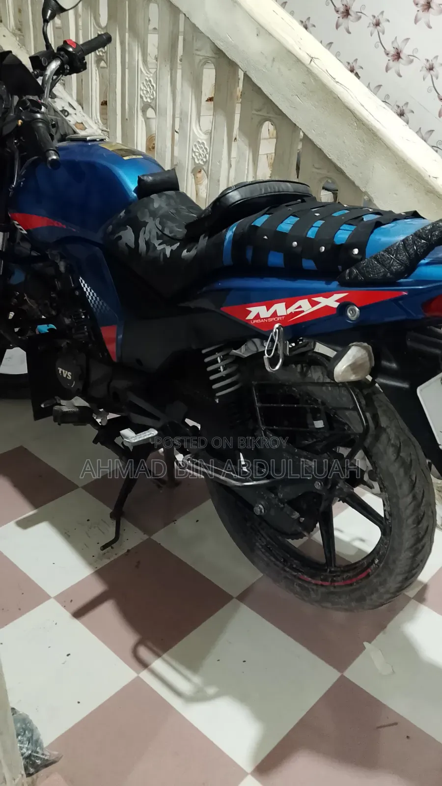 TVS Max 125 2024 Blue
