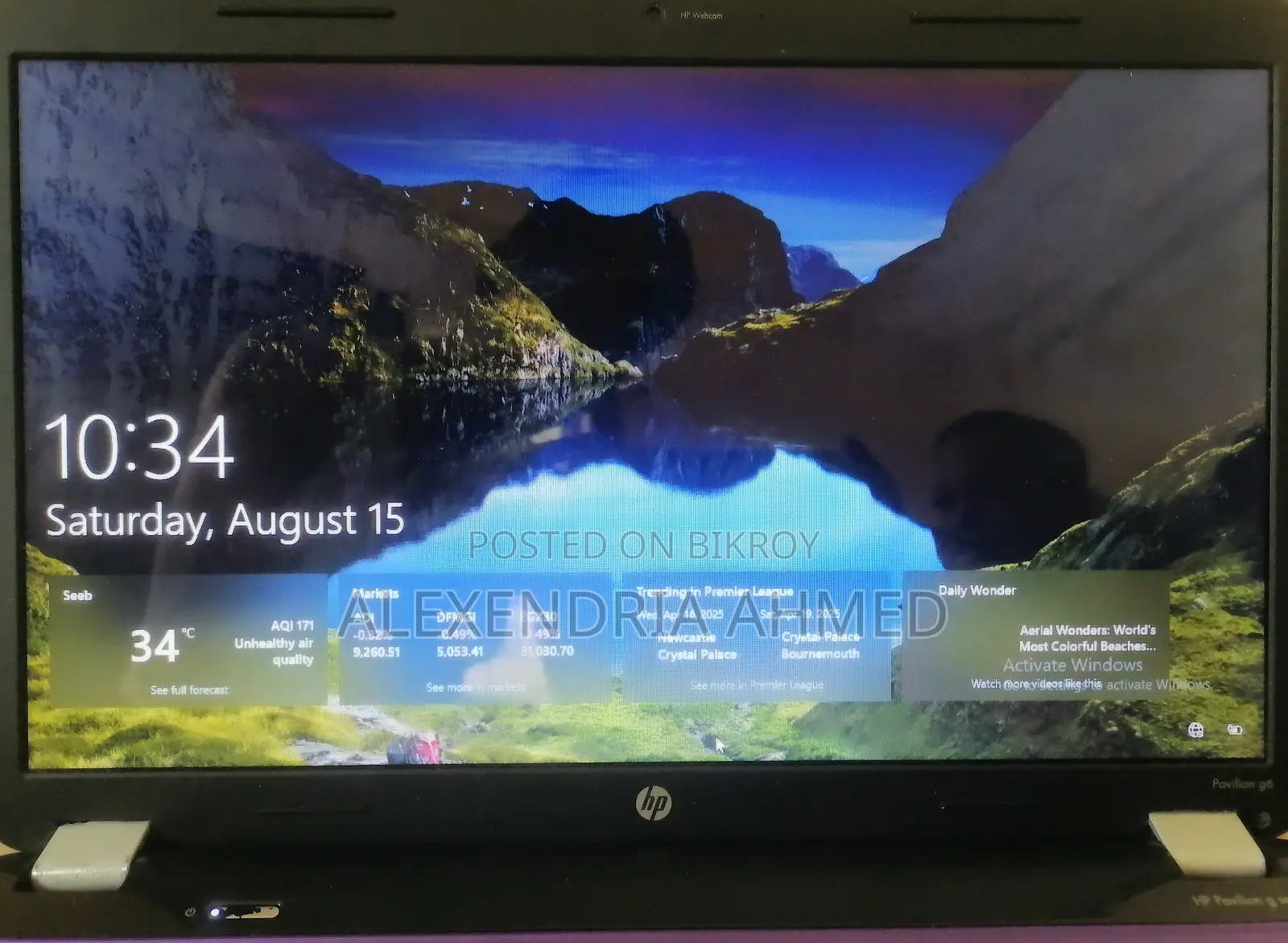 Laptop HP Pavilion G6 4GB Intel Core i5 HDD 256GB
