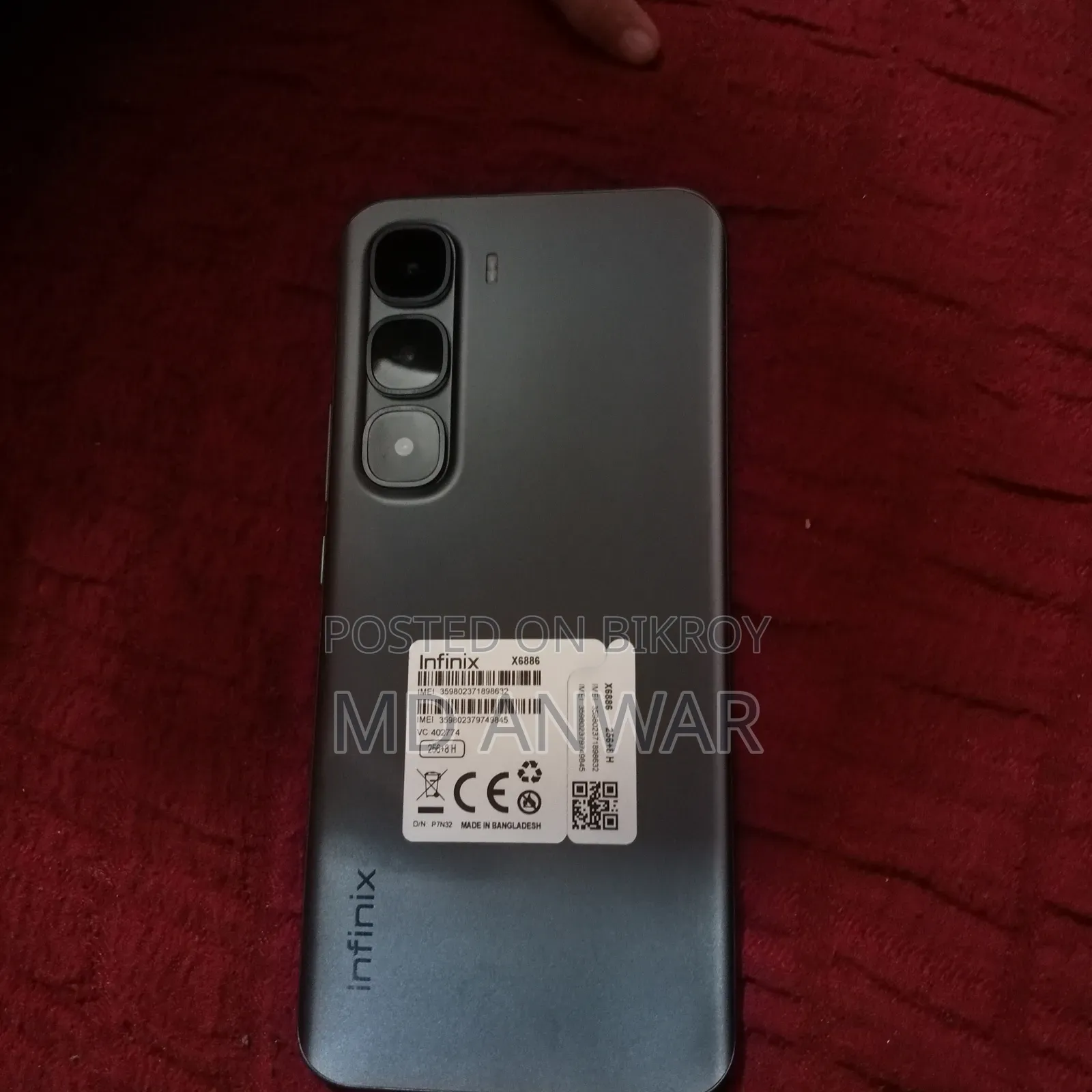 Infinix Hot 60 Pro+ 256 GB Black