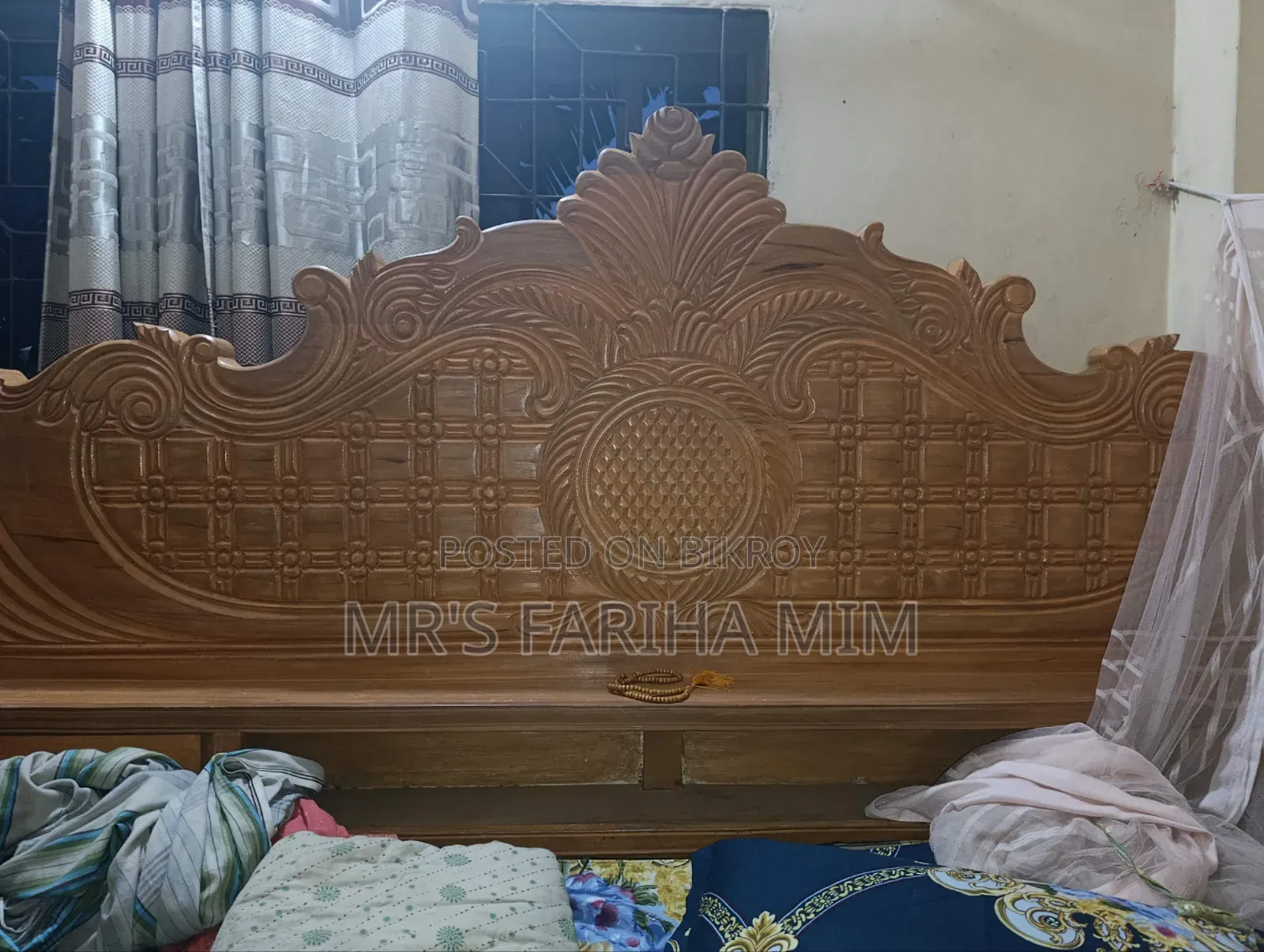 Teak Wood Bed