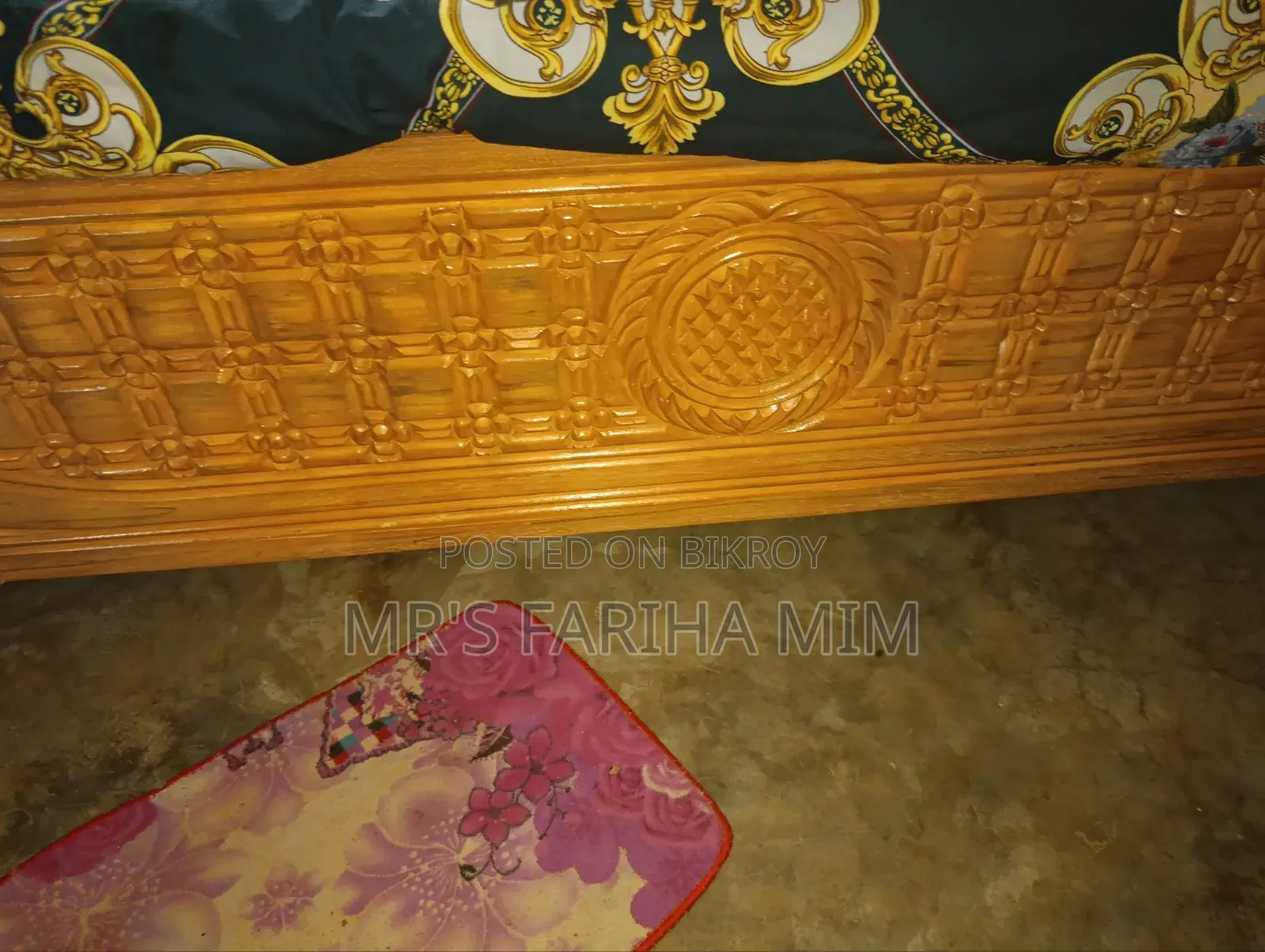 Teak Wood Bed