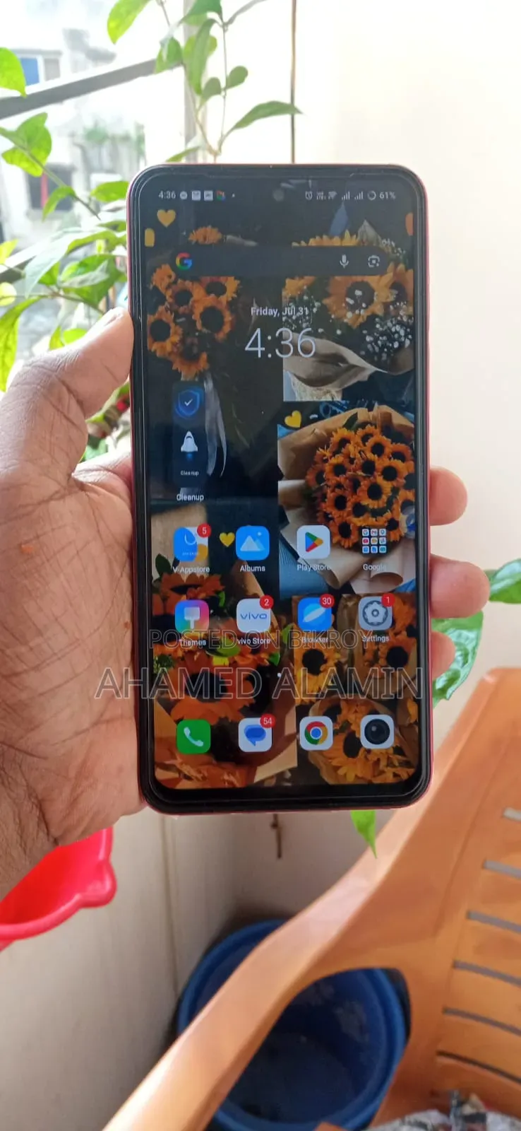 New Vivo Y31 5G 128 GB Red