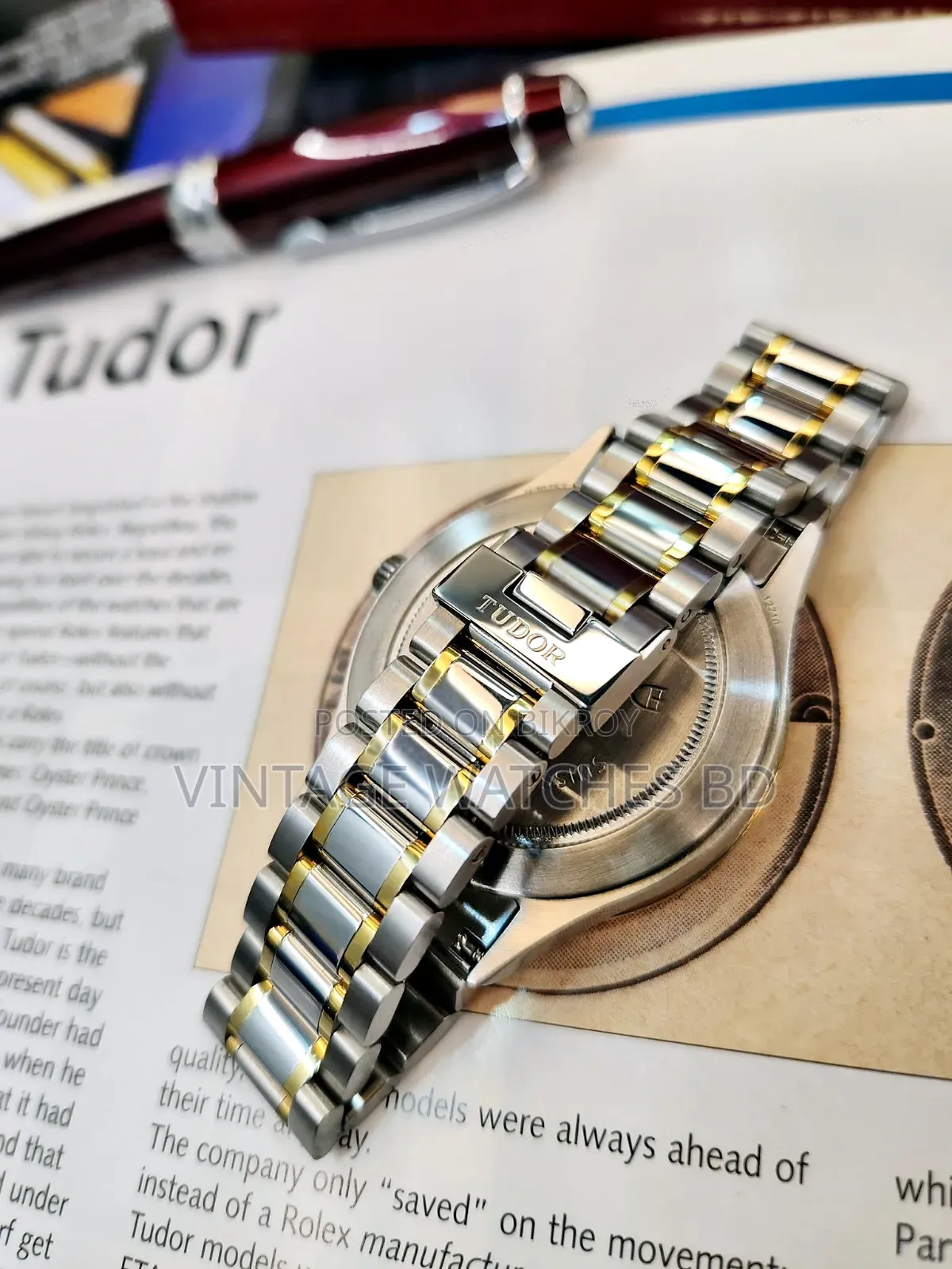 TUDOR Automatic GOLD Bazel Swiss Made Original