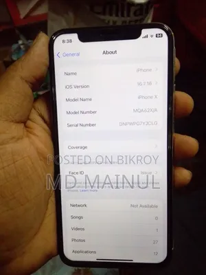 Apple iPhone X 64 GB White