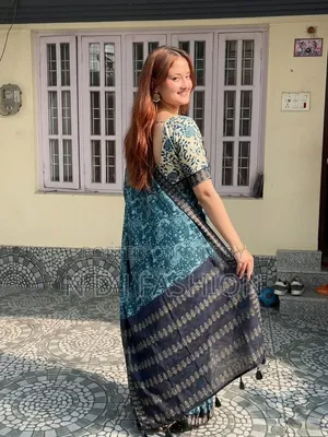 Premium Hybrid Half Cotton Saree