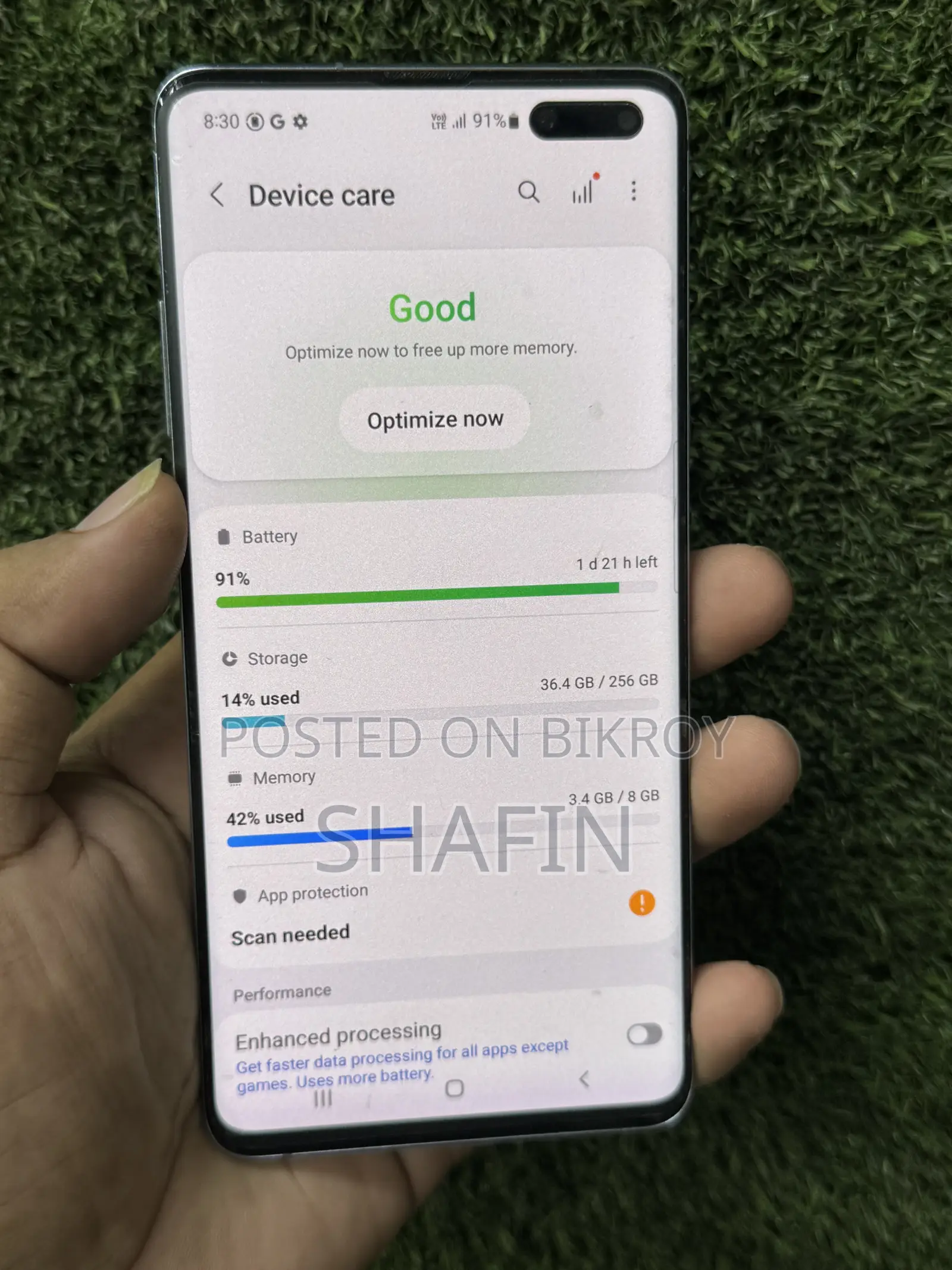 স্যামসাং গ্যালাক্সি এস১০ ৫জি ২৫৬ জিবি হোয়াইট