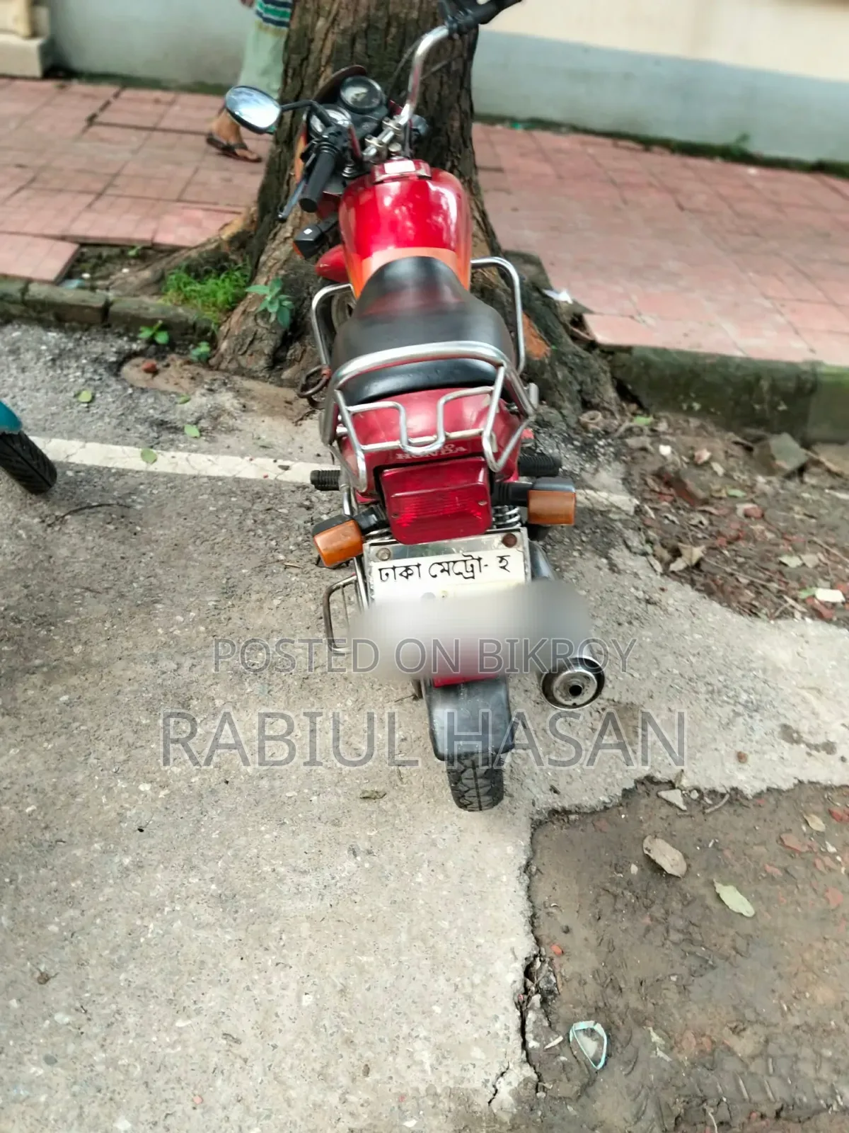 হিরো স্প্লেন্ডার প্লাস ২০১০ লাল