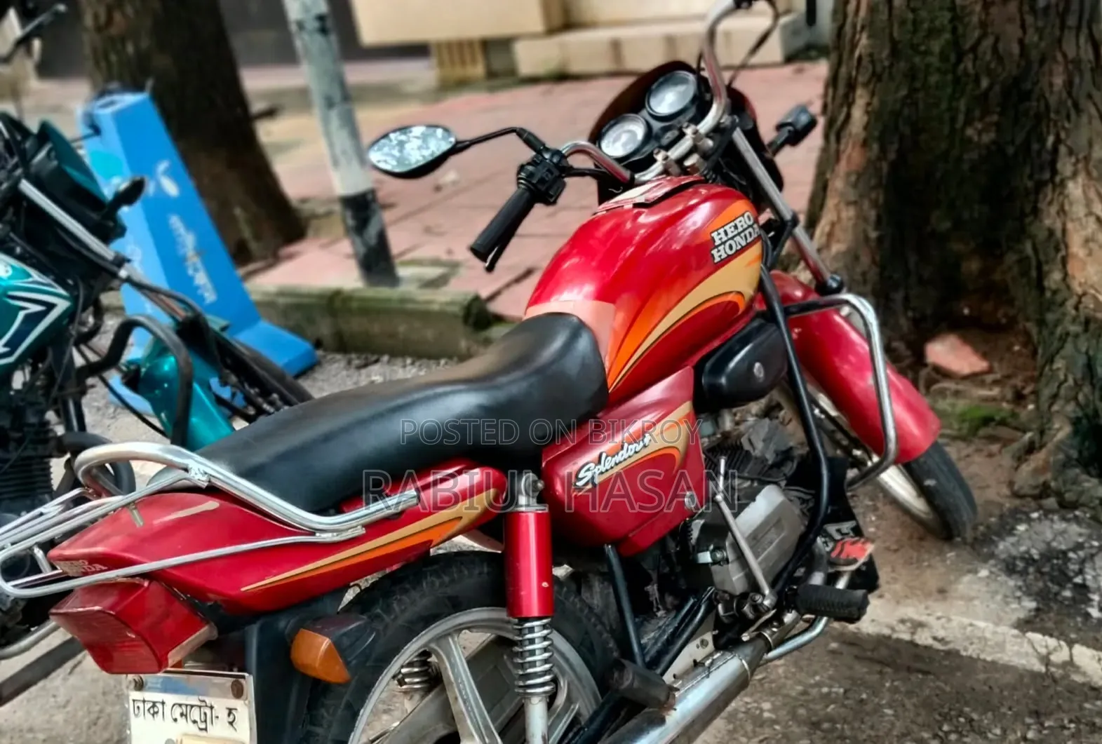 হিরো স্প্লেন্ডার প্লাস ২০১০ লাল