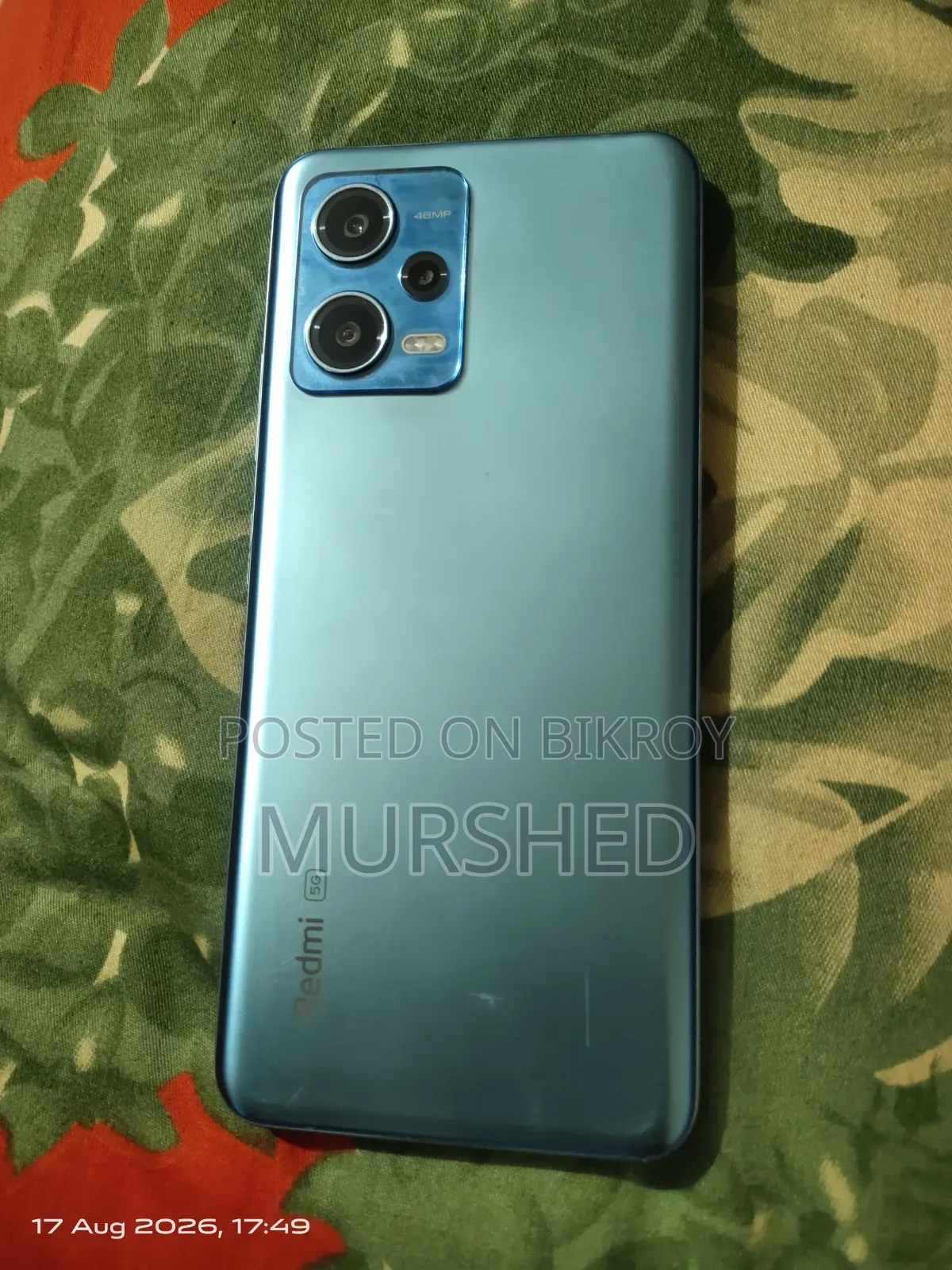 শাওমি রেডমি নোট ১২ ১২৮ জিবি নীল