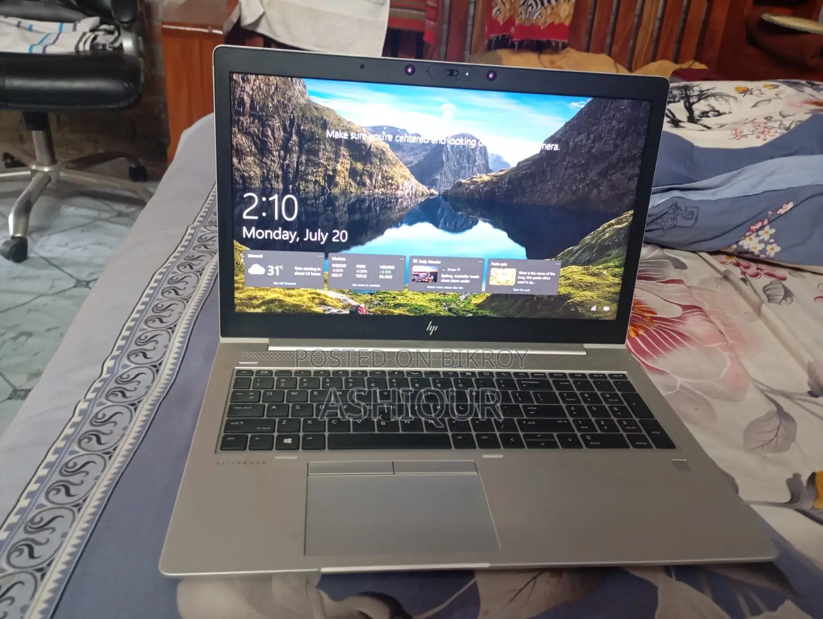 Laptop HP EliteBook 755 G5 8GB AMD Ryzen 5 SSD 256GB
