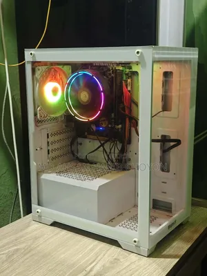 Core I5 3rd Gen Full Desktop Computer With Tempered Glass Casing