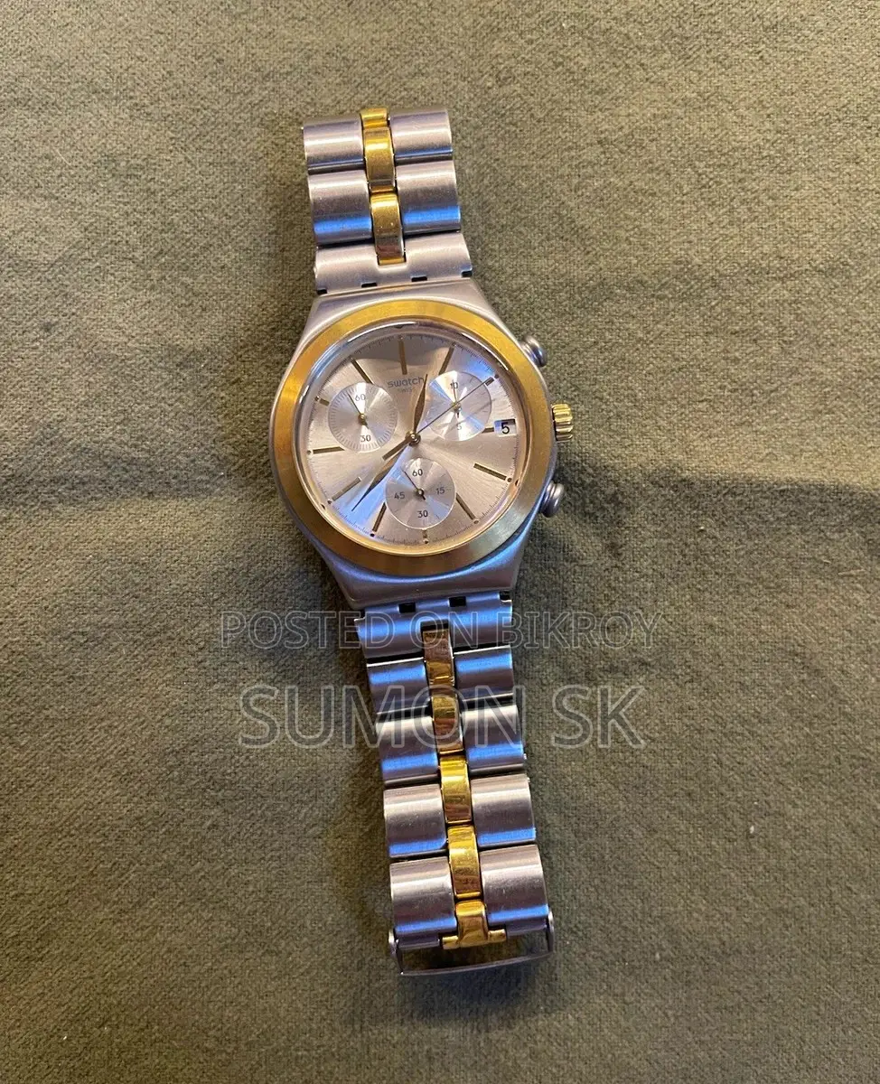 Swatch Irony Chrono GLAMASTER YCS592G Swiss Made Original Watch