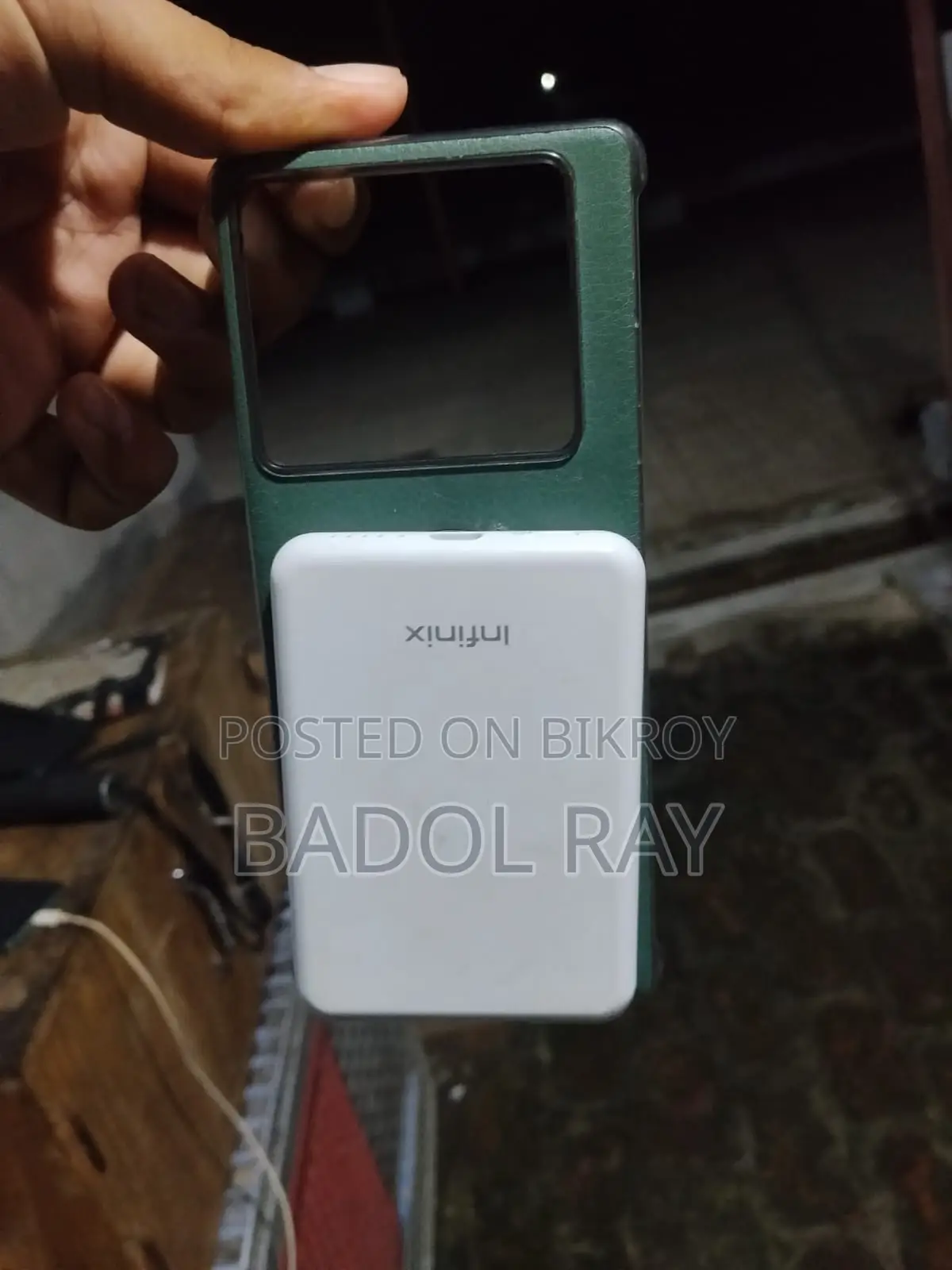 Infinix Note 40 Pro Original Power Bank and Cover