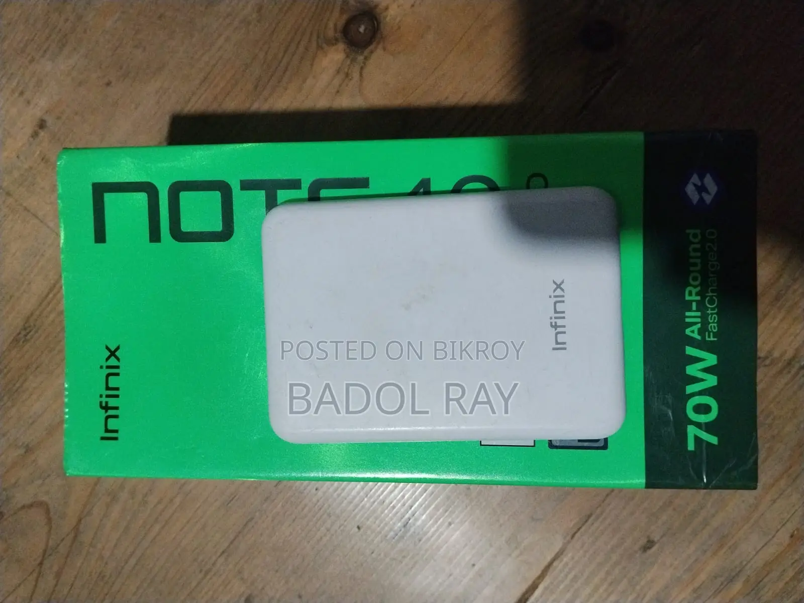 Infinix Note 40 Pro Original Power Bank and Cover