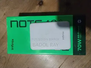 Infinix Note 40 Pro Original Power Bank and Cover