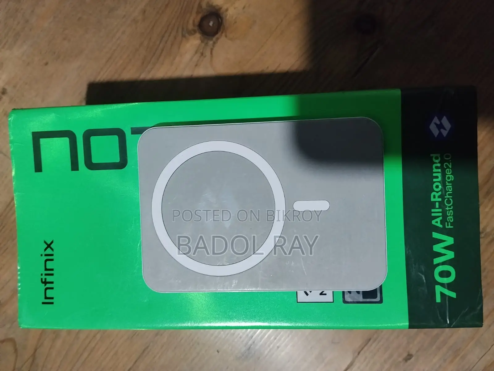 Infinix Note 40 Pro Original Power Bank and Cover
